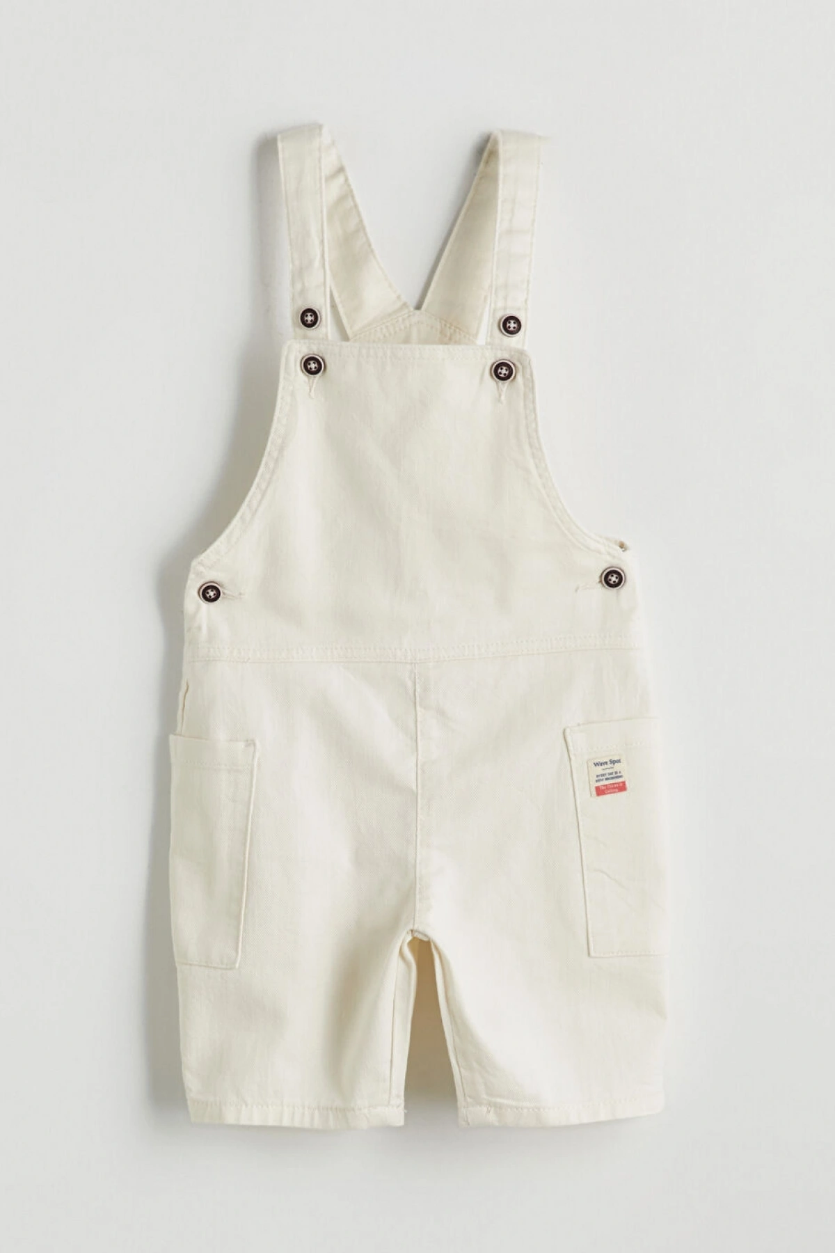 Kare Yaka Askılı Erkek Çocuk Salopet