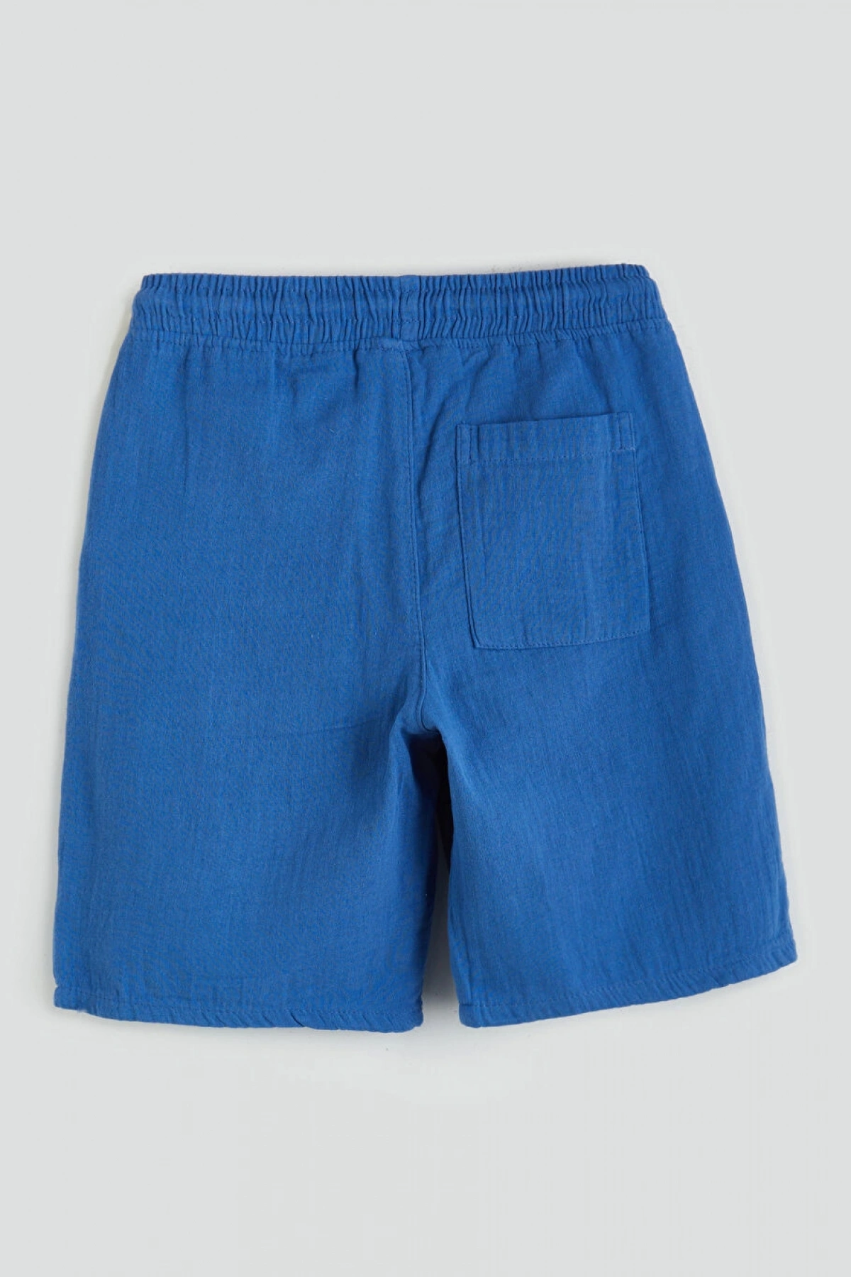 LCW Kids Mavi Beli Lastikli Erkek Çocuk Şort