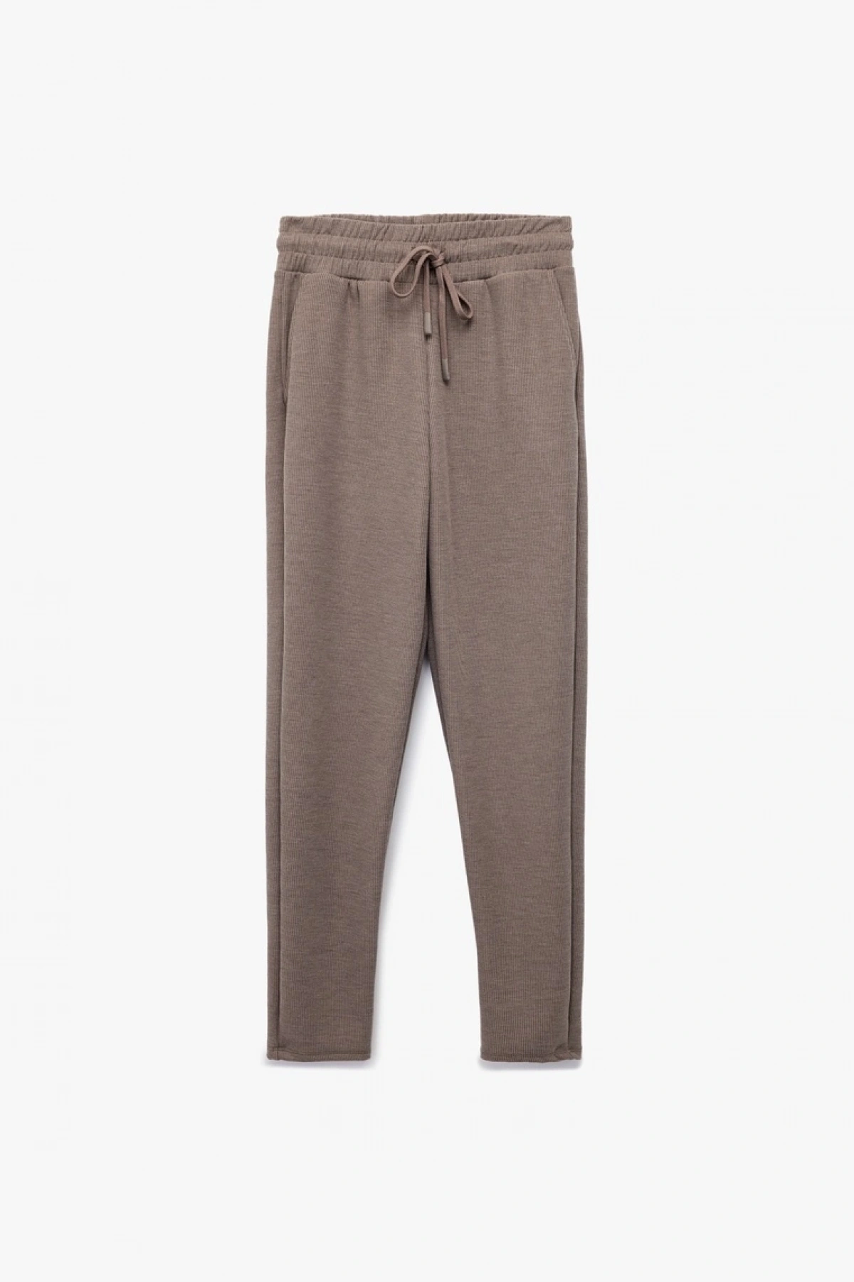 KOTON Cep Detaylı Dokulu Beli Bağlamalı Pijama Altı