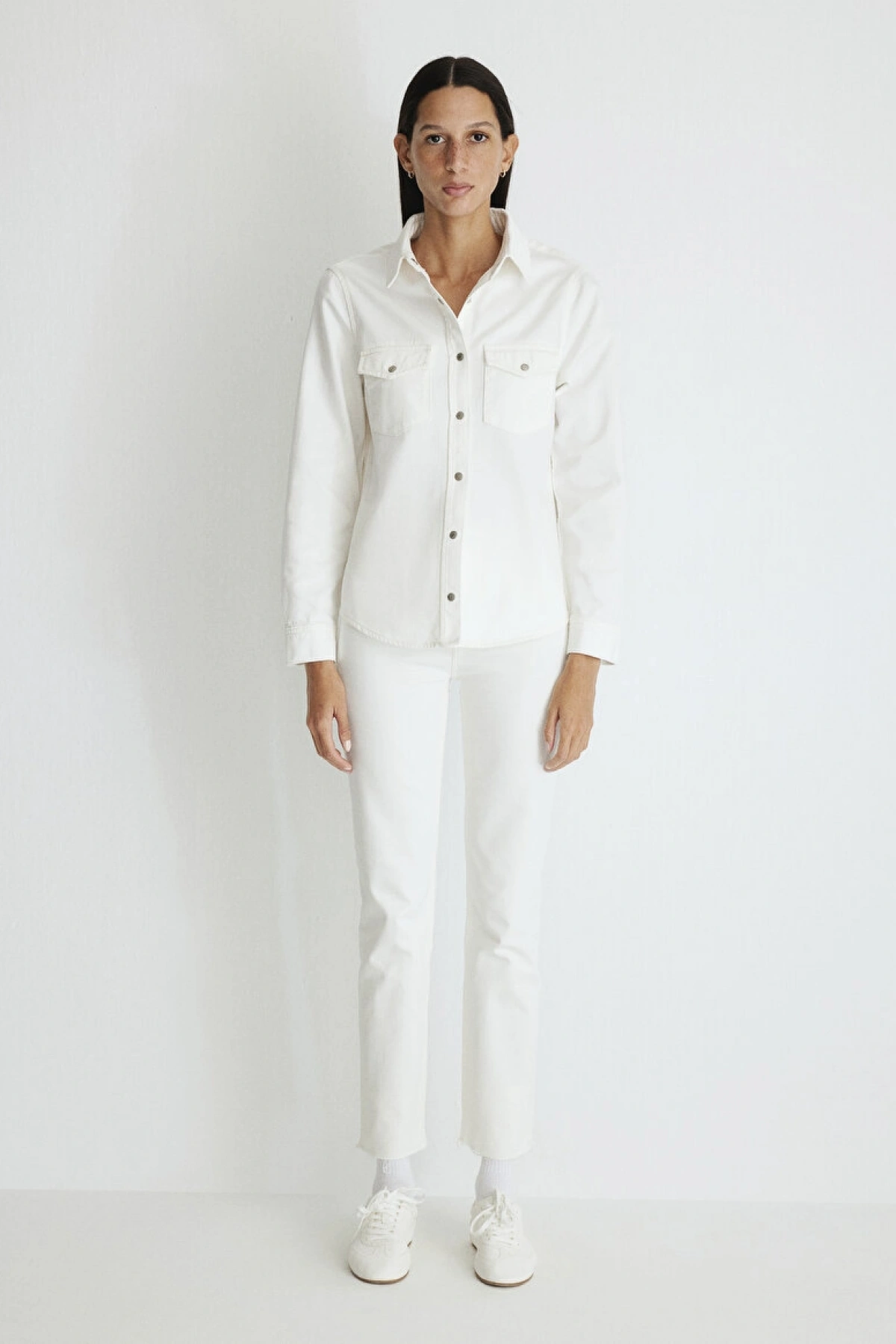 MAVİ Merida Real Blue Kırık Beyaz Jean Gömlek