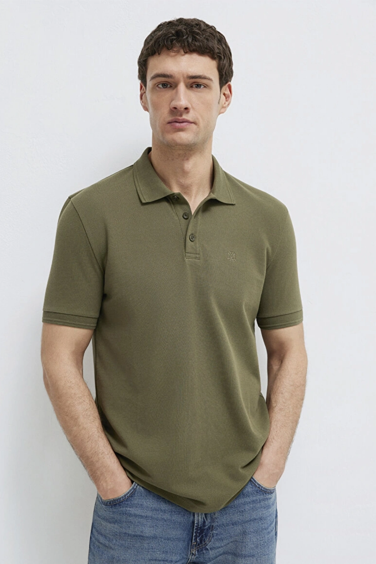 MAVİ POLO TİŞÖRT Olive Night