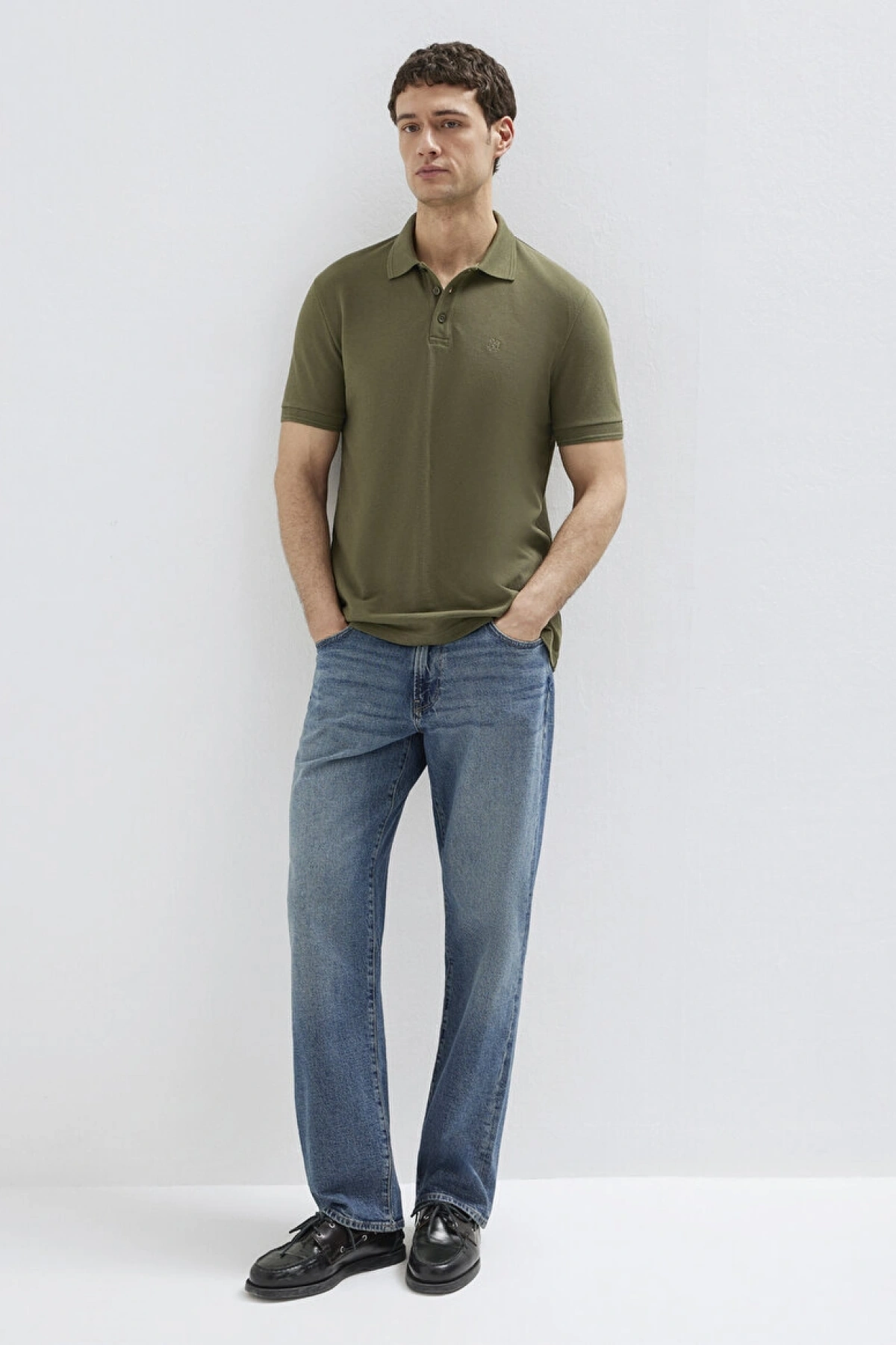 MAVİ POLO TİŞÖRT Olive Night