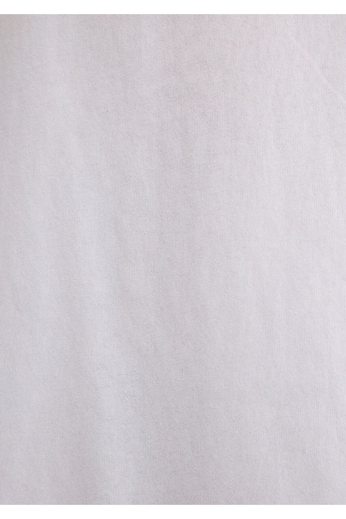 Mavi Baskılı Beyaz Tişört Loose Fit / Bol Rahat Kesim