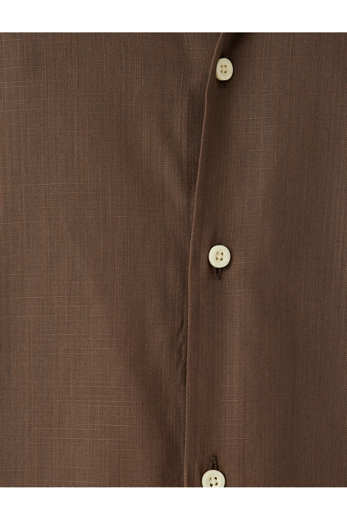 Koton Klasik Gömlek Uzun Kollu Düğmeli Kol Detaylı Pamuklu Regular Fit