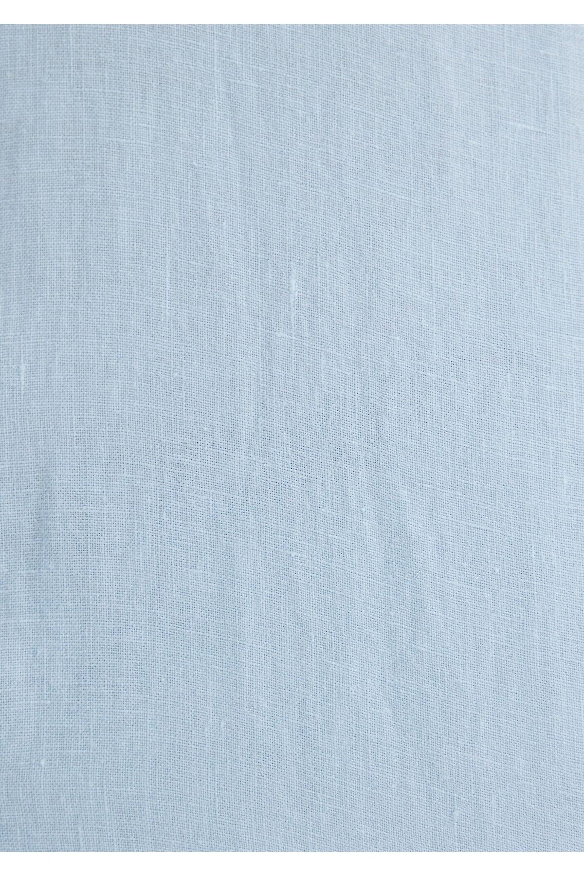 Mavi Keten Gömlek Regular Fit / Normal Kesim