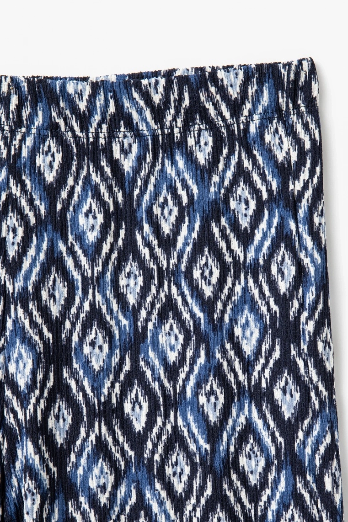 KOTON Geniş Paça Beli Lastikli Rahat Kalıp Pantolon Bürümcük