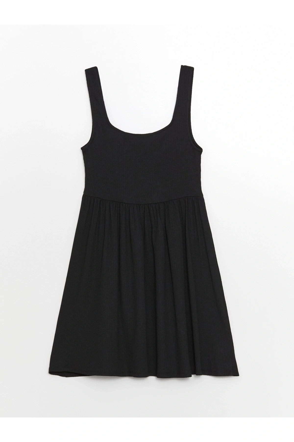 LC Waikiki U Yaka Düz Askılı Kadın Bodycon Elbise