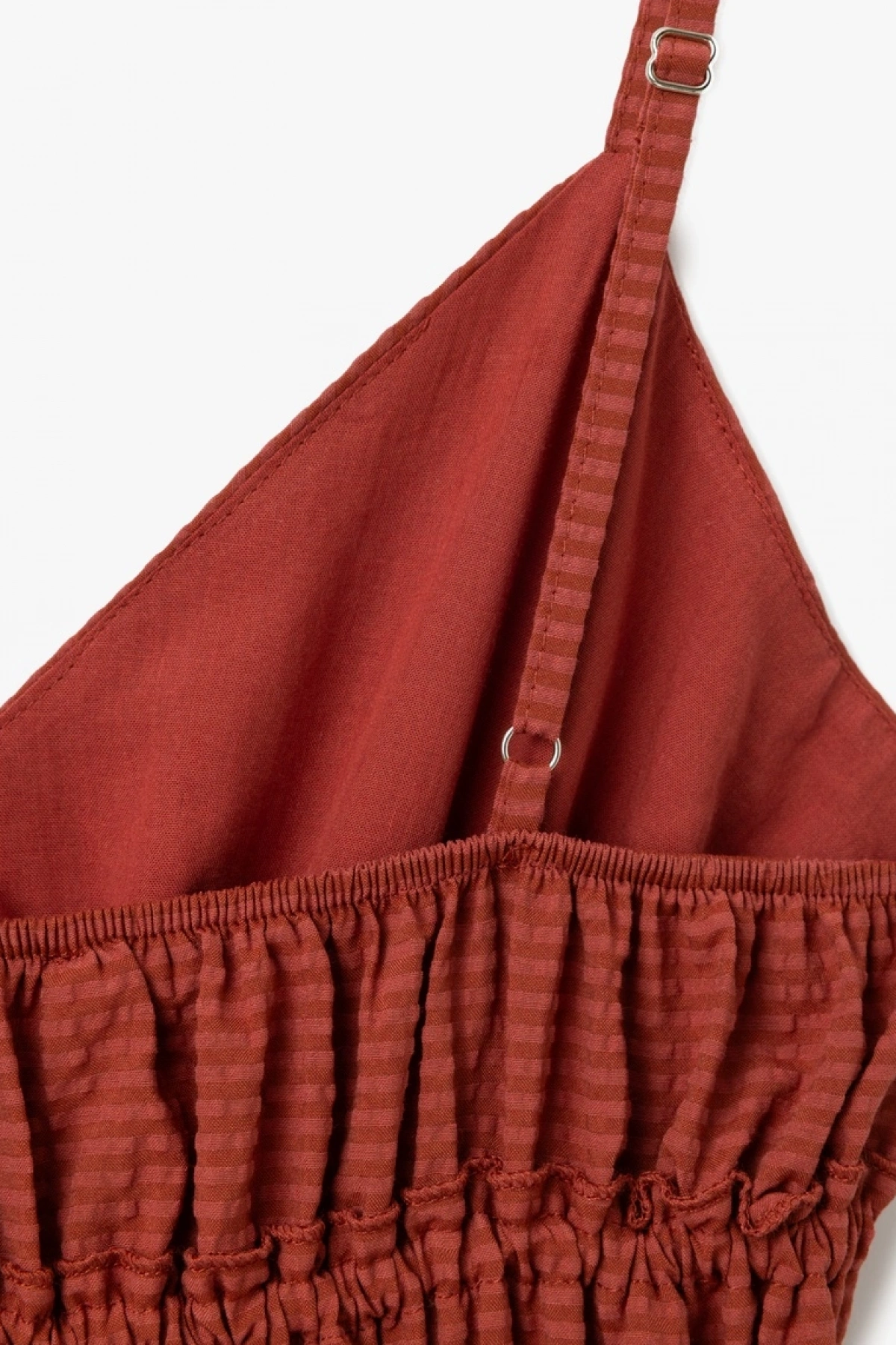 KOTON Askılı V Yaka Katlı Gipeli Volanlı Mini Elbise