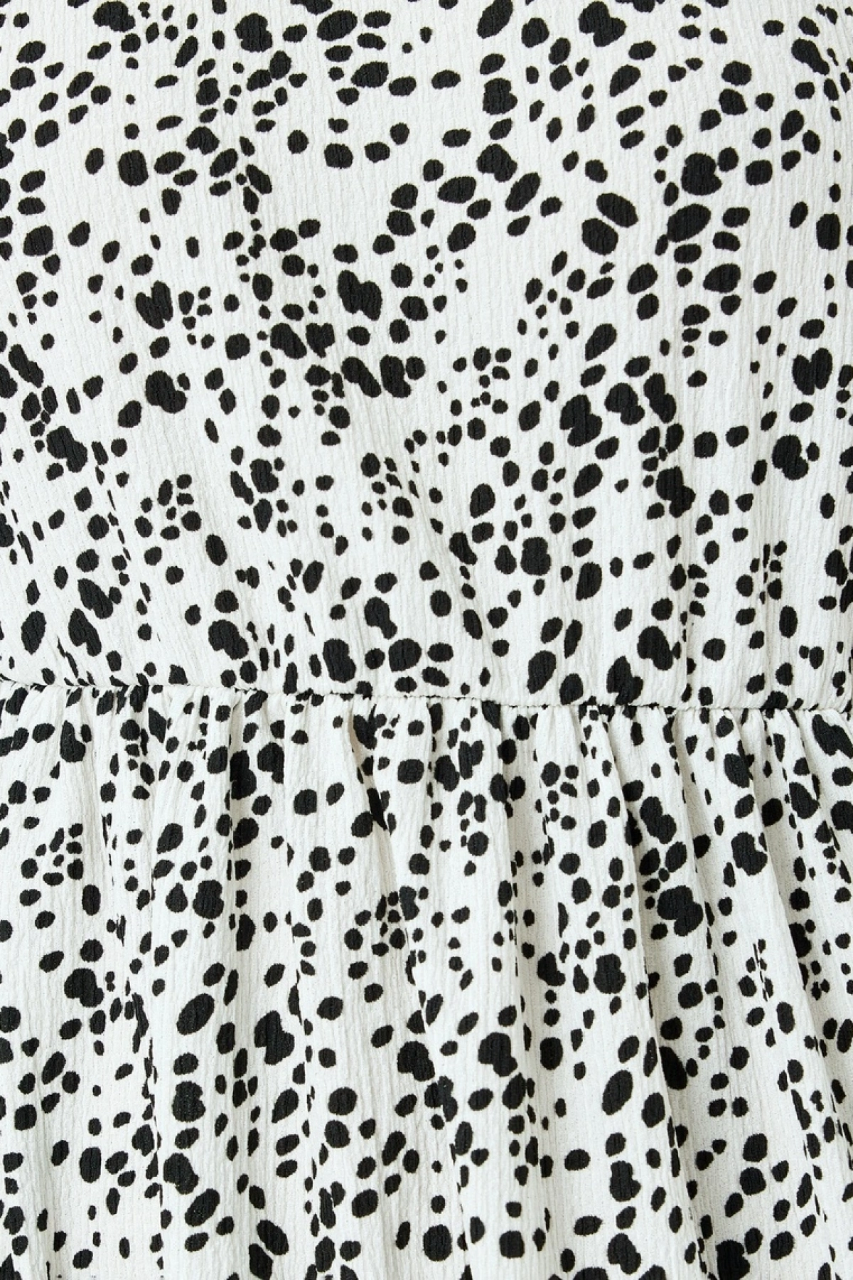 KOTON Volanlı Balon Kollu Mini Elbise Bürümcük