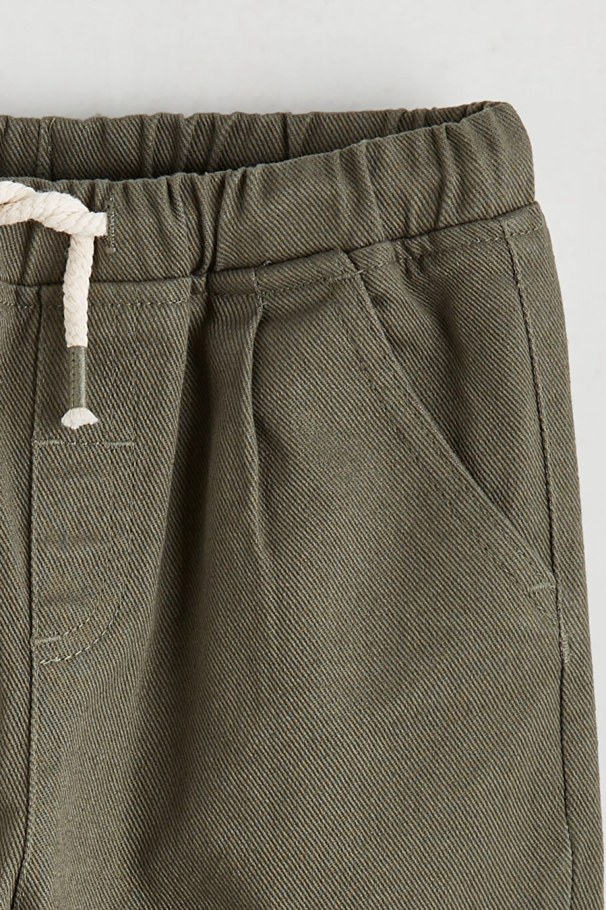 LCW Kids Haki Beli Lastikli Erkek Çocuk Pantolon