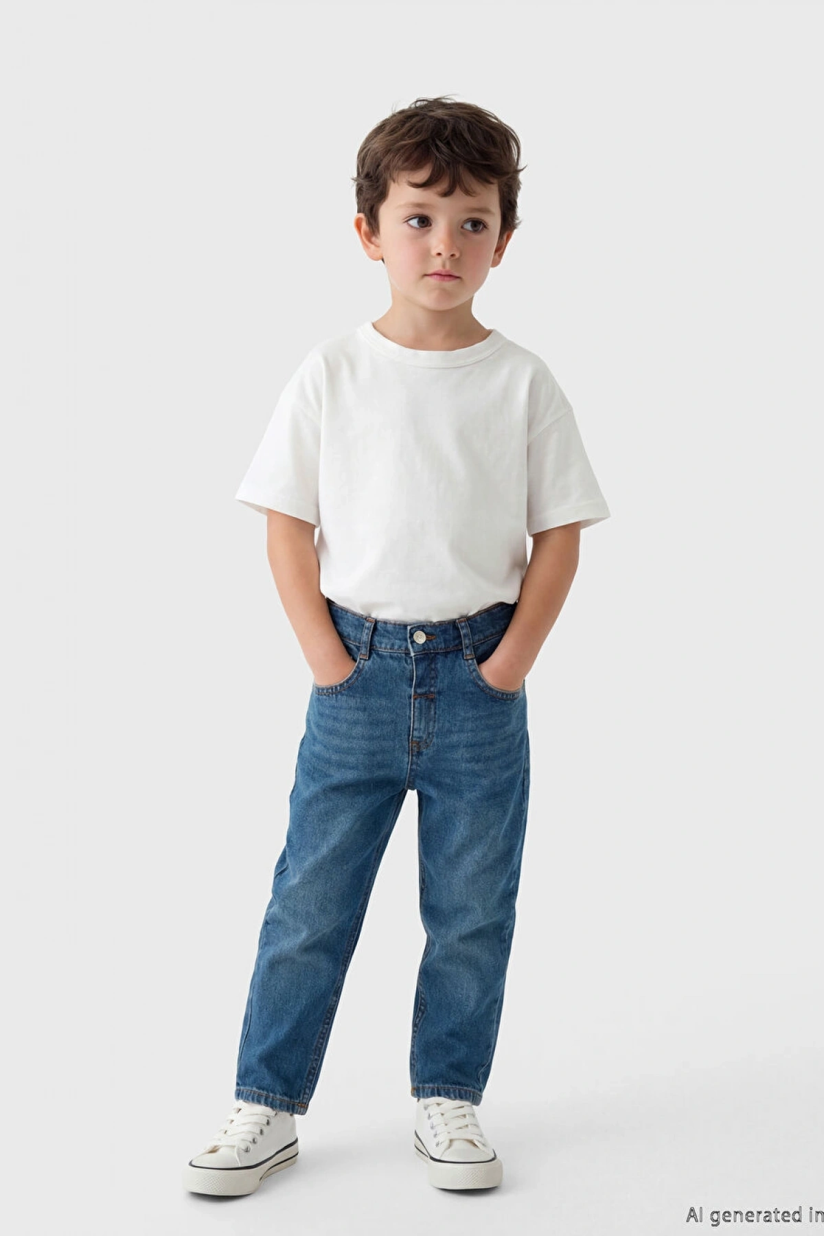 LCW Kids Indigo Regular Fit Erkek Çocuk Jean Pantolon