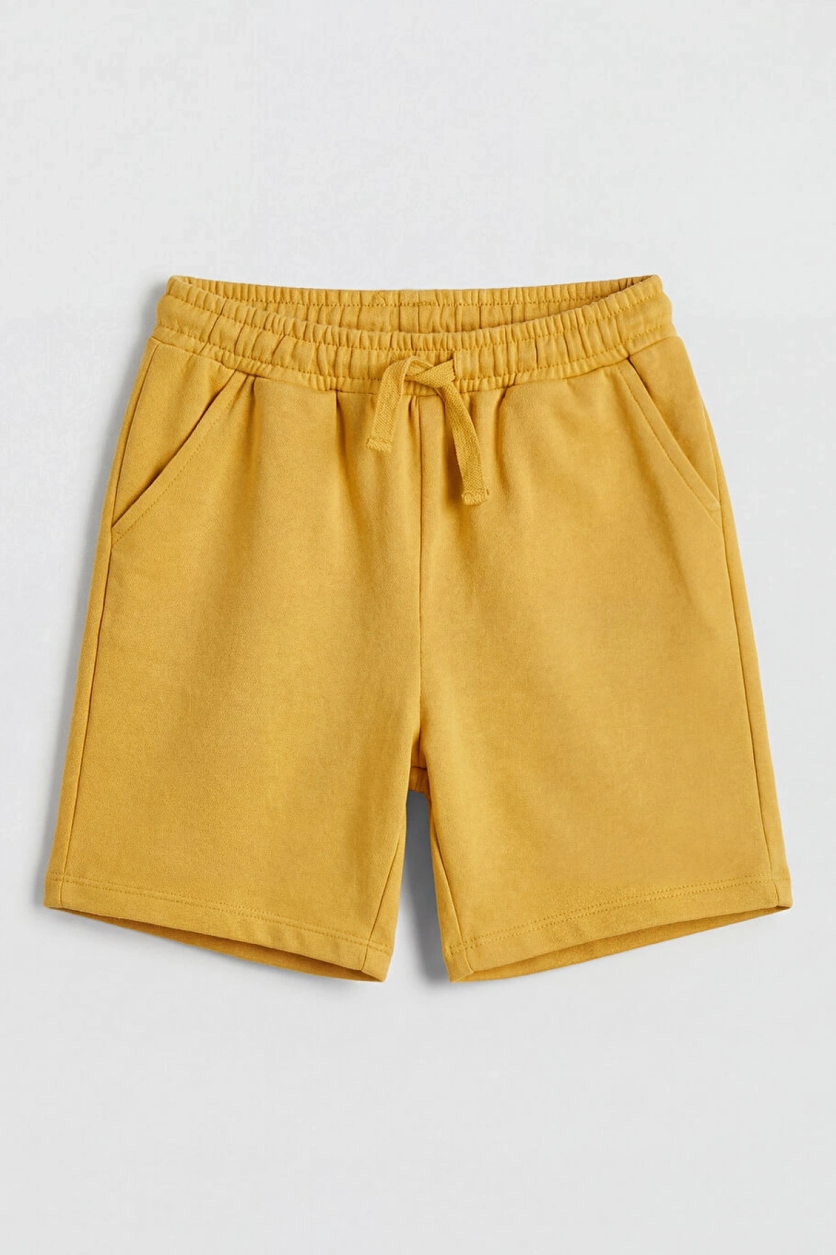 LCW baby Ekru Baskılı Erkek Çocuk Tişört Ve Şort 2li Takım