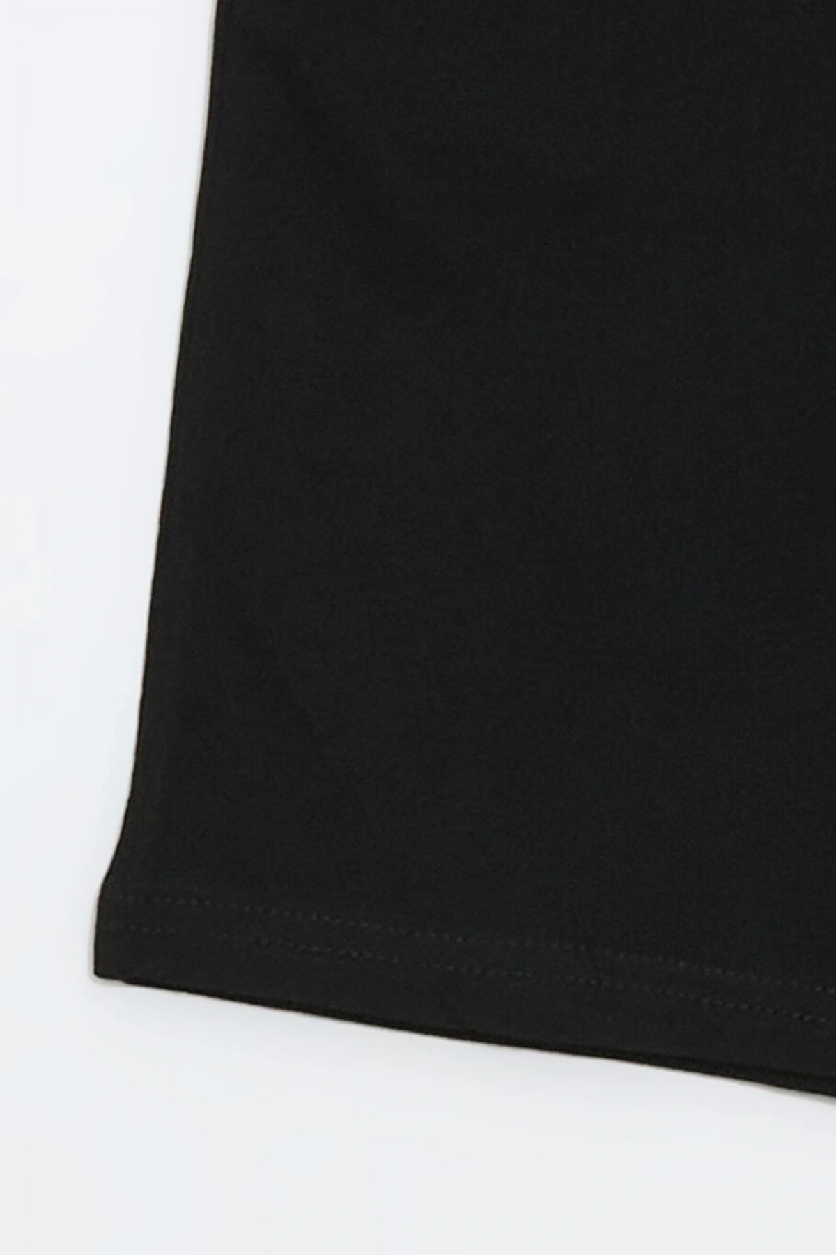 LCW Kids Siyah Beli Lastikli Erkek Çocuk Şort