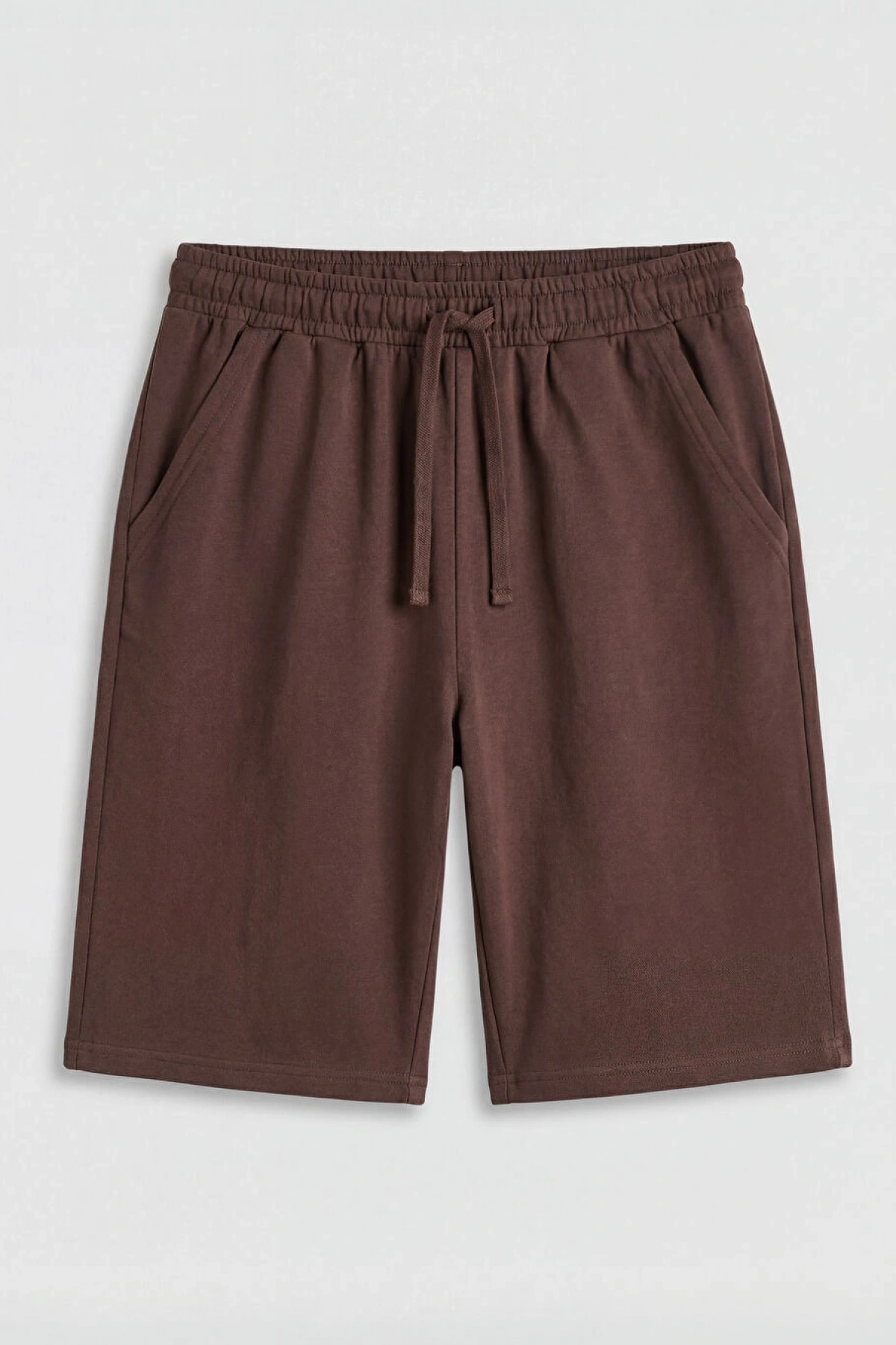 LCW Kids Kahverengi Beli Lastikli Erkek Çocuk Şort 2li