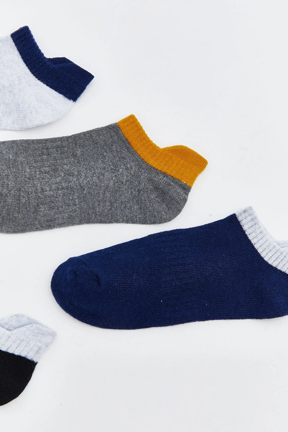 LCW Kids Karışık Erkek Çocuk Patik Çorap 5li