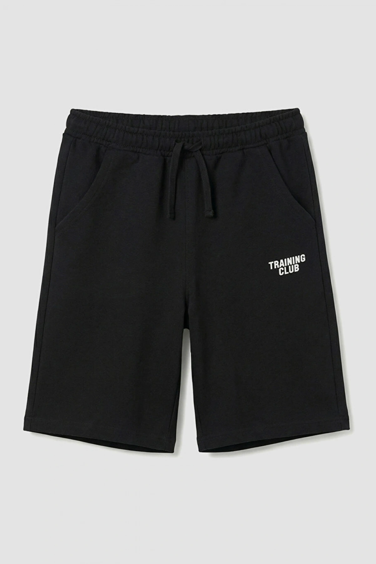 LCW Kids Siyah Beli Lastikli Erkek Çocuk Şort 2li