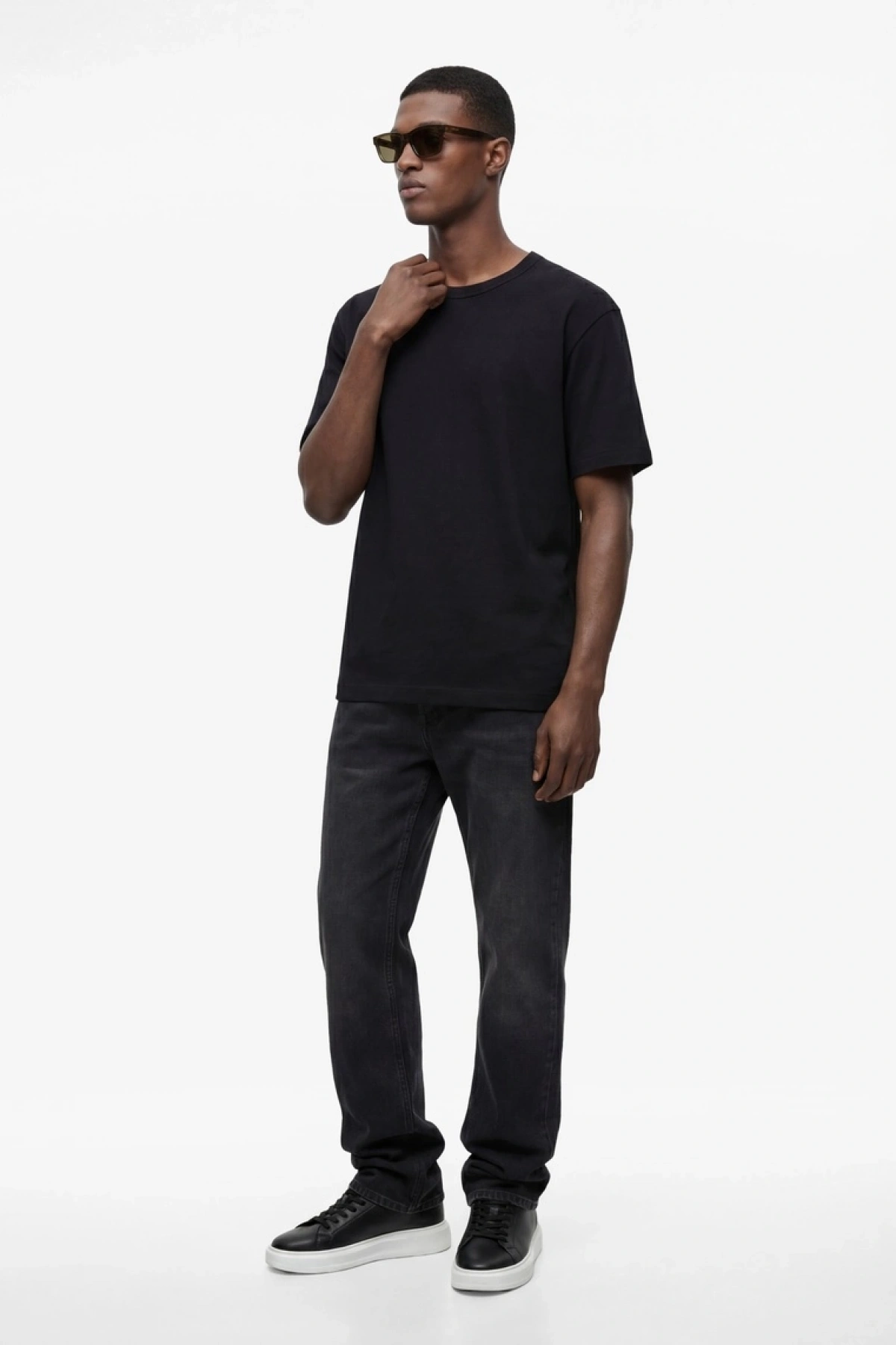 KOTON Kısa Kollu Bisiklet Yaka Pamuklu Slim Fit Tişört