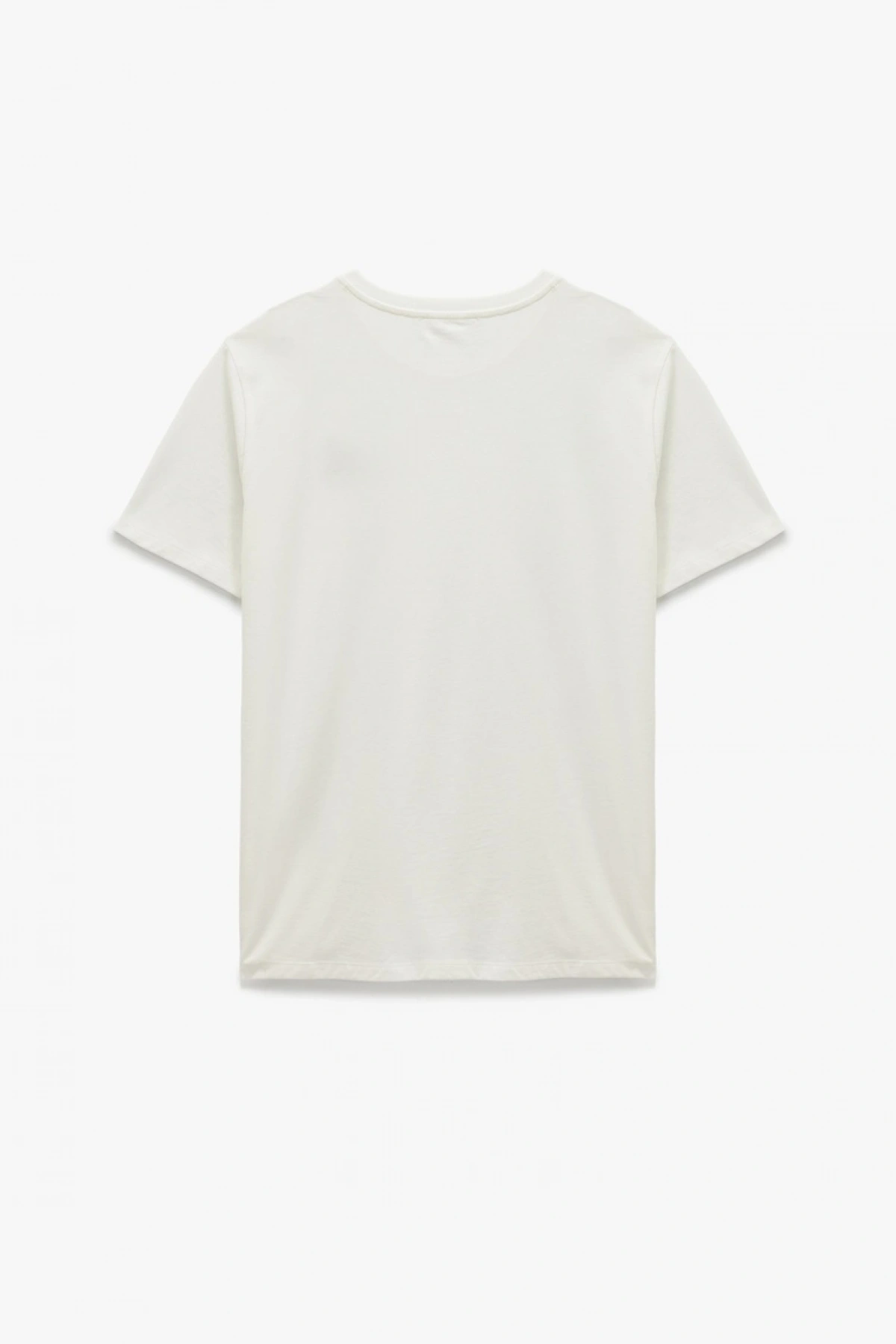 Koton Cep Detaylı Kısa Kollu Bisiklet Yaka Pamuklu Kedi Nakışlı Oversize Tişört