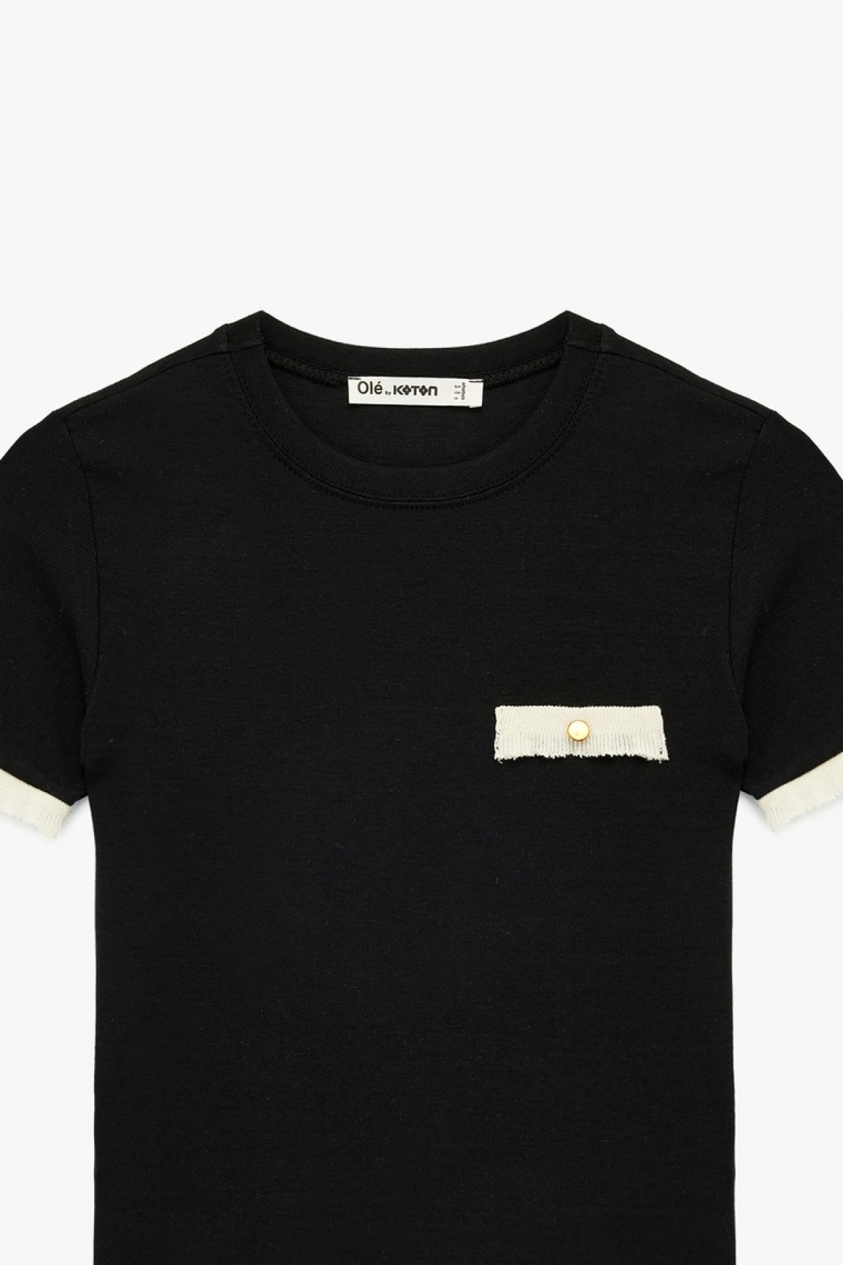 Koton Regular Fit Kısa Kollu Bisiklet Yaka Pamuklu Tişört