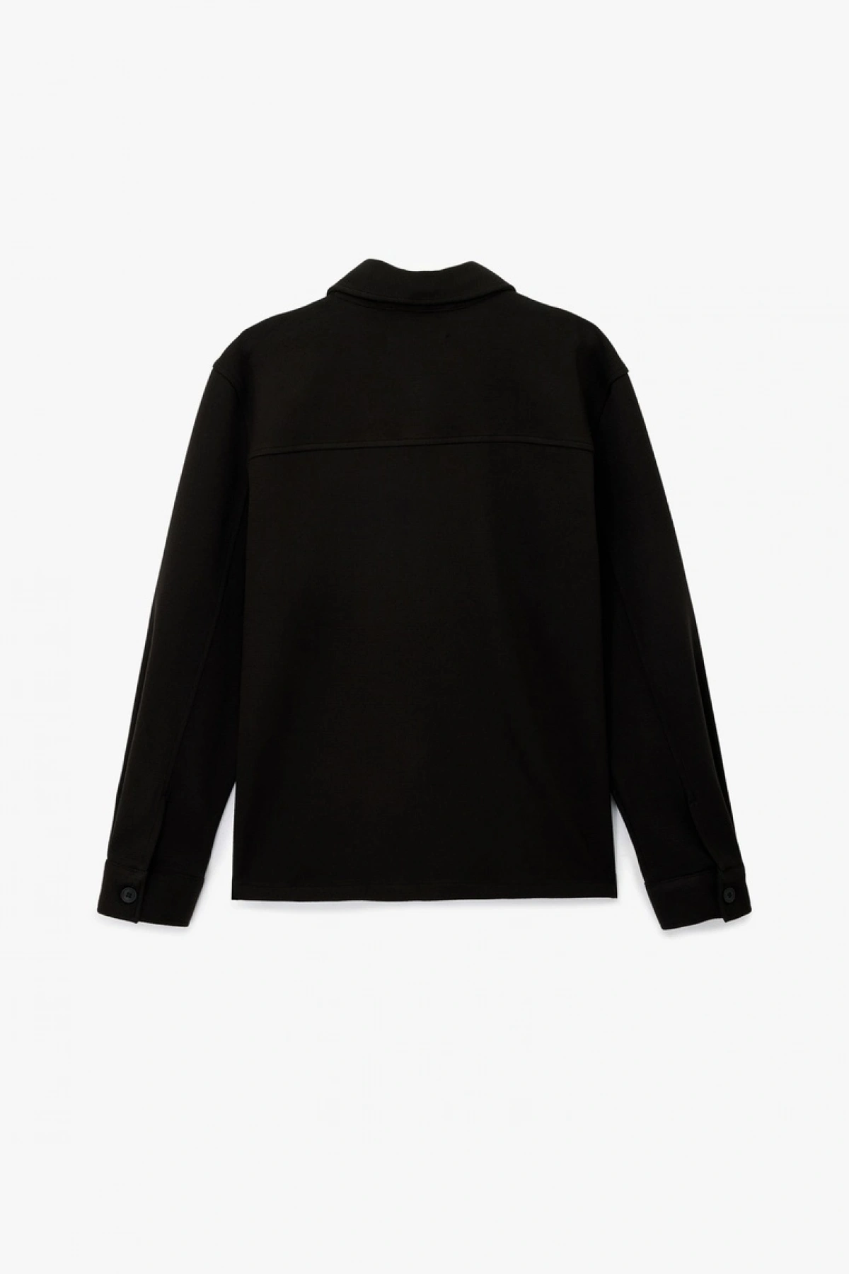 Koton Uzun Kollu Cepli Klasik Yaka Fermuarlı Gömlek Ceket