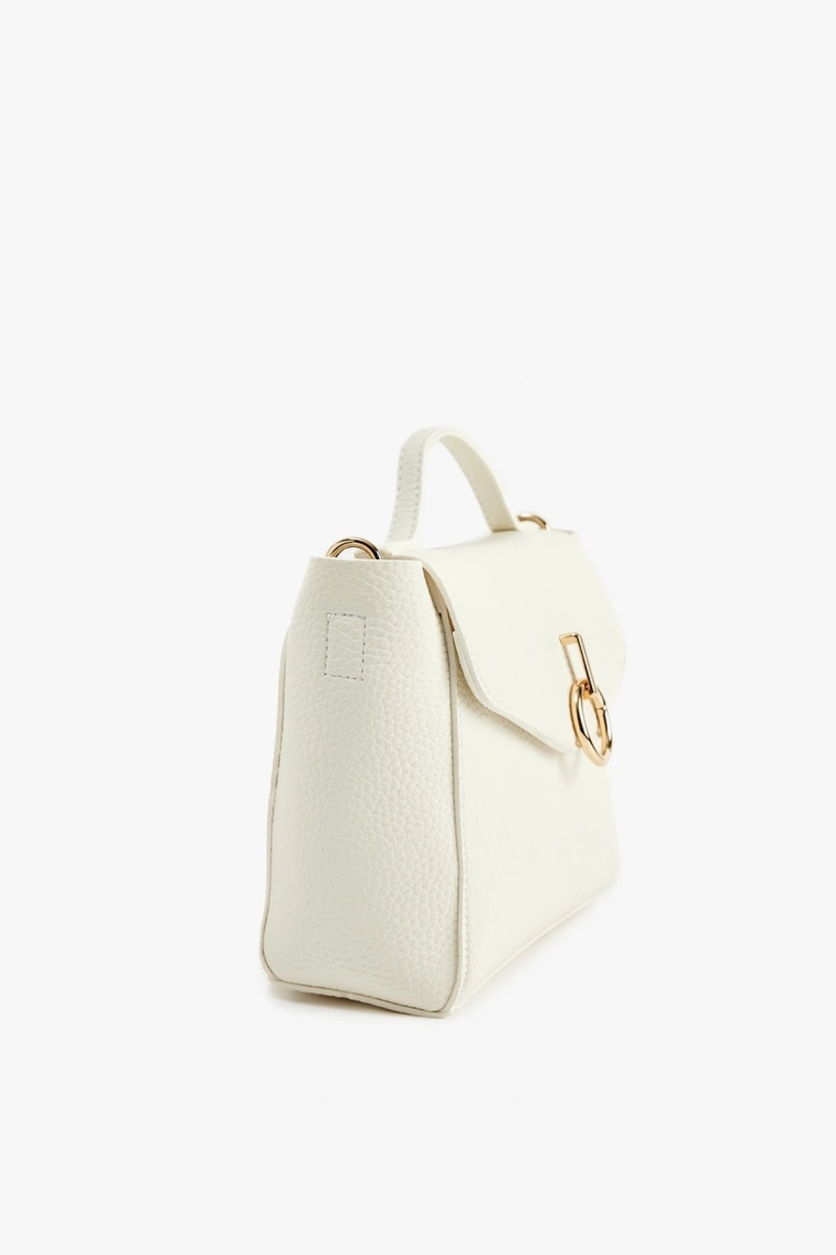 Koton Metal Aksesuarlı Saplı Askılı Suni Deri Çapraz Çanta