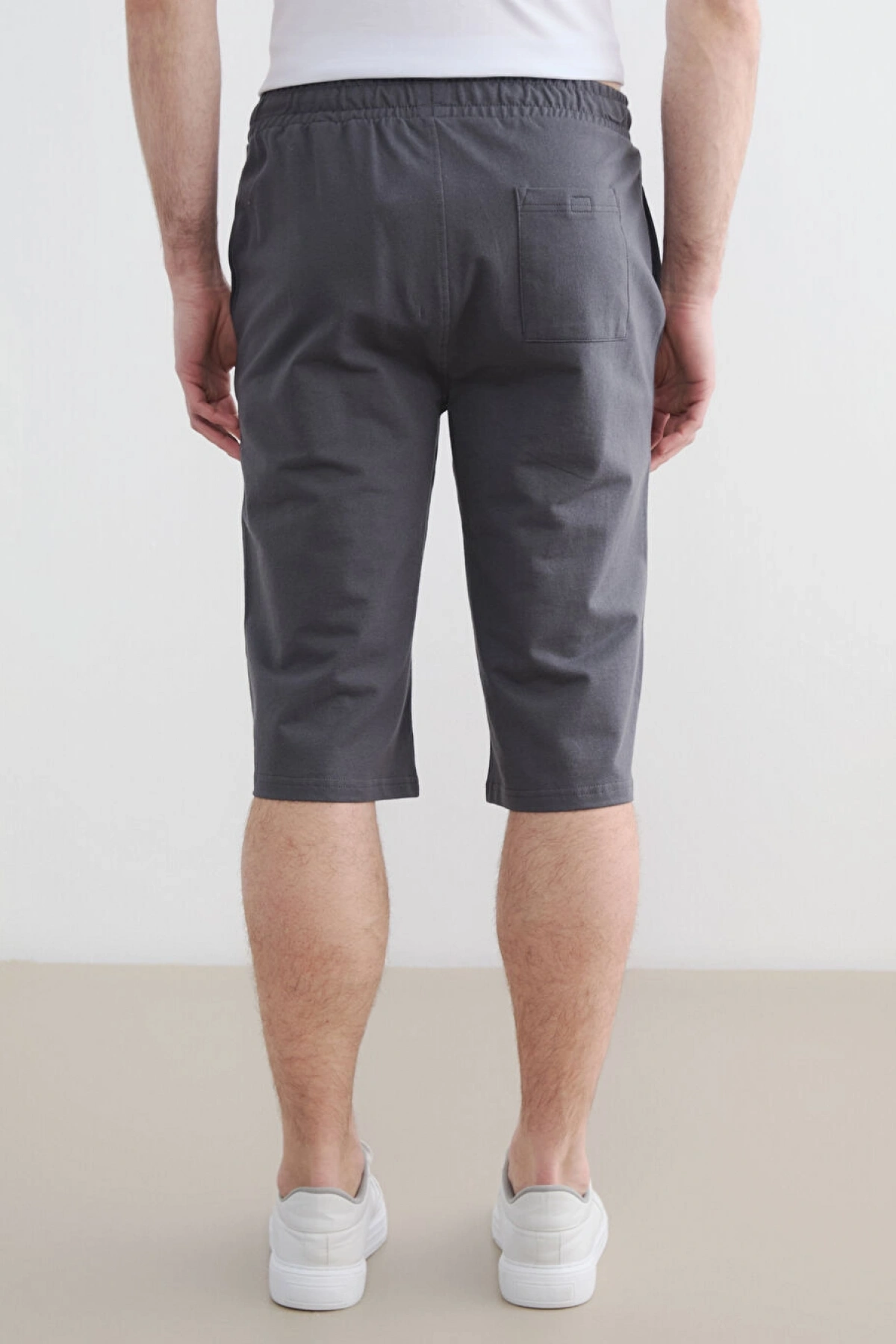 LCWAIKIKI Classic Gri Standart Kalıp Erkek Şort