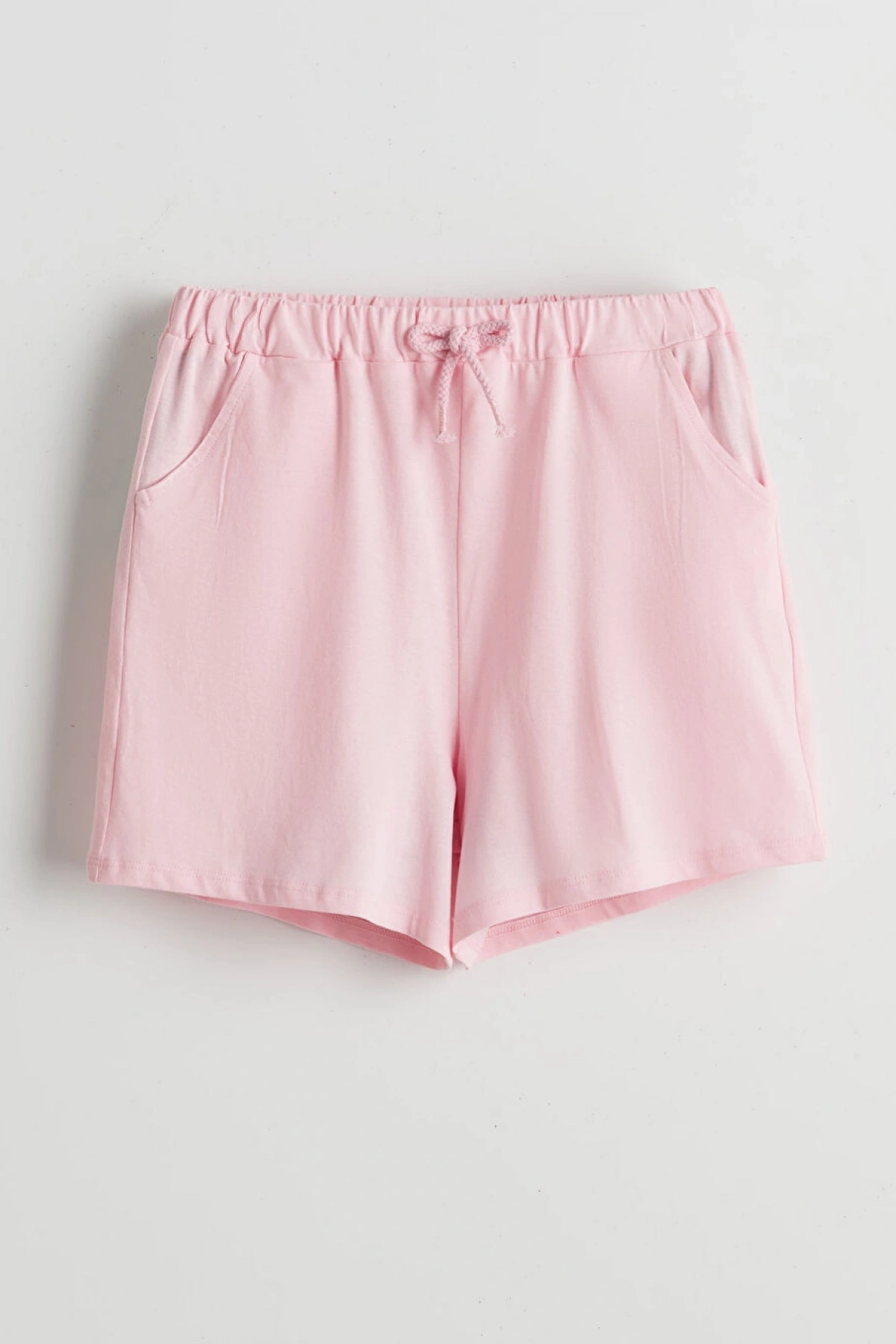 LCW Kids Beli Lastikli Basic Kız Çocuk Şort