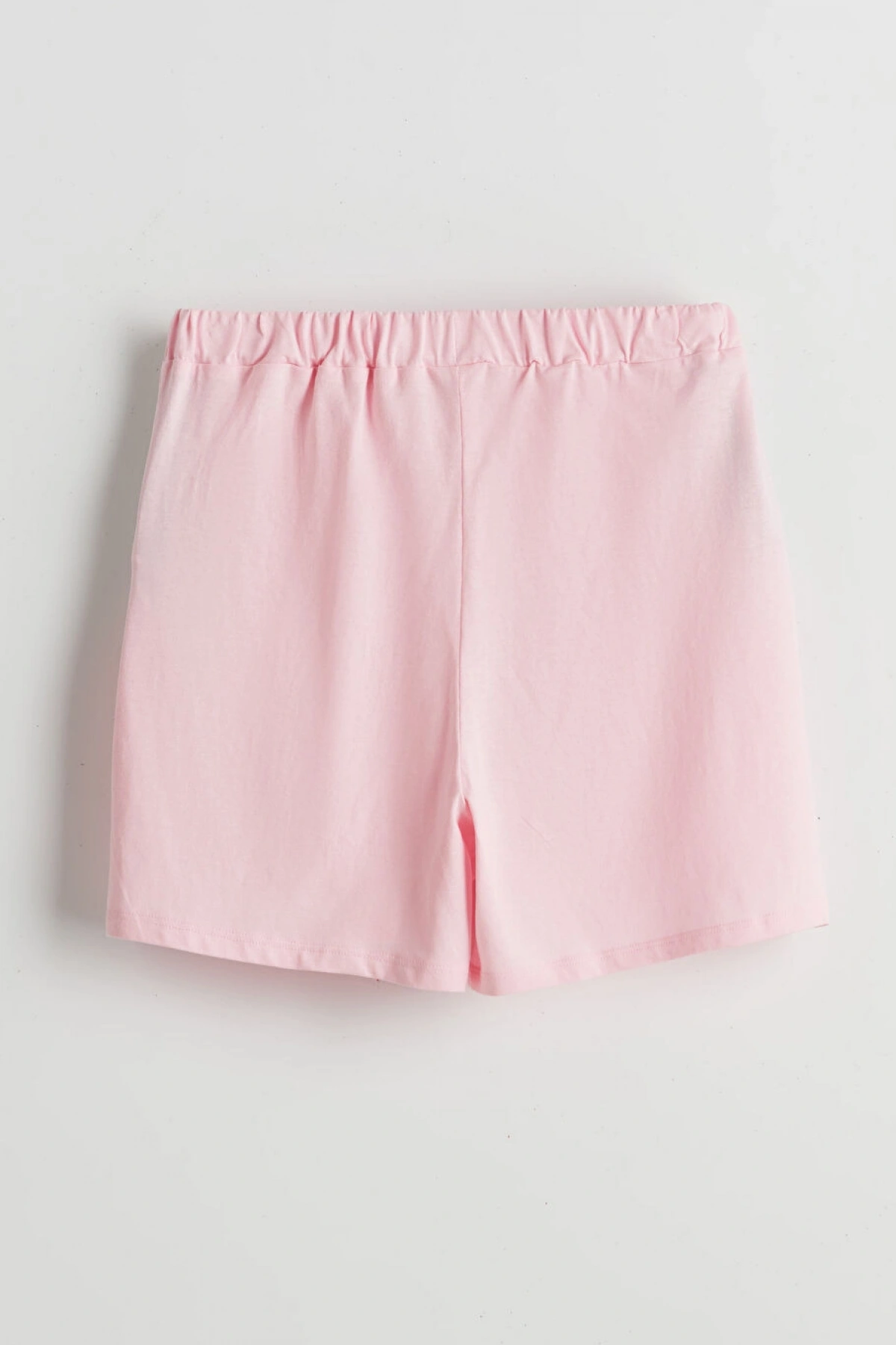 LCW Kids Beli Lastikli Basic Kız Çocuk Şort