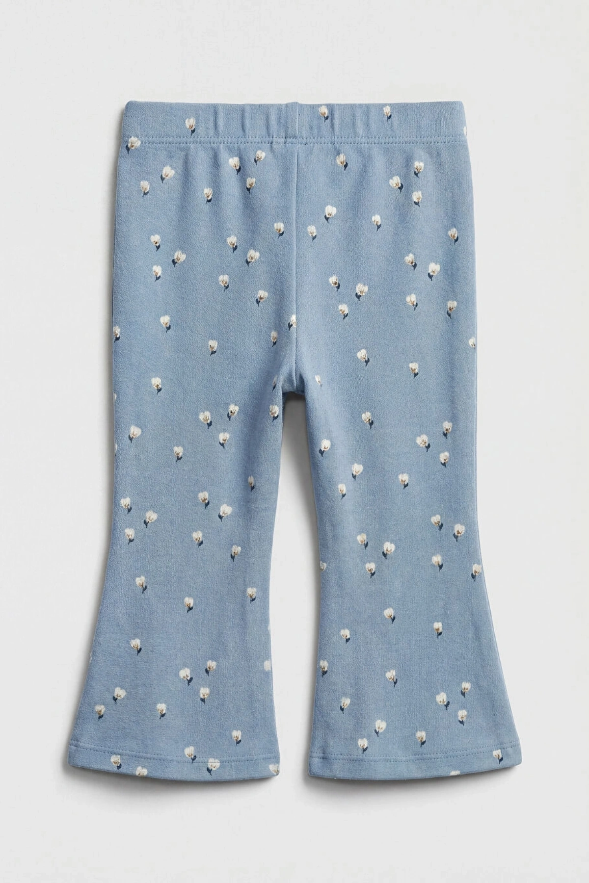 LCW baby Bej Fırfır Detaylı Çiçekli Kız Bebek Atlet Ve Tayt