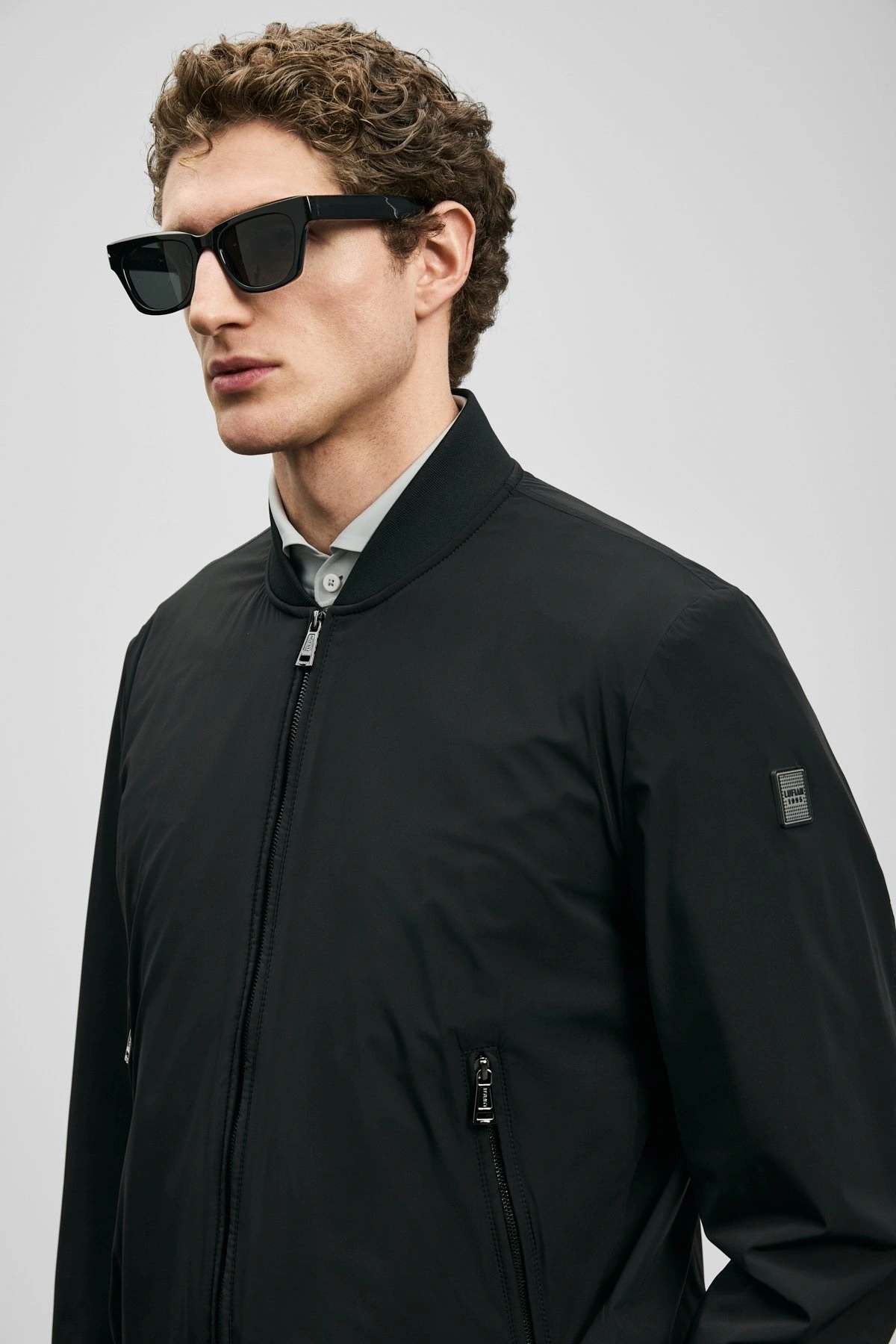 Lufian 111120075 Brooks Erkek Mont SİYAH