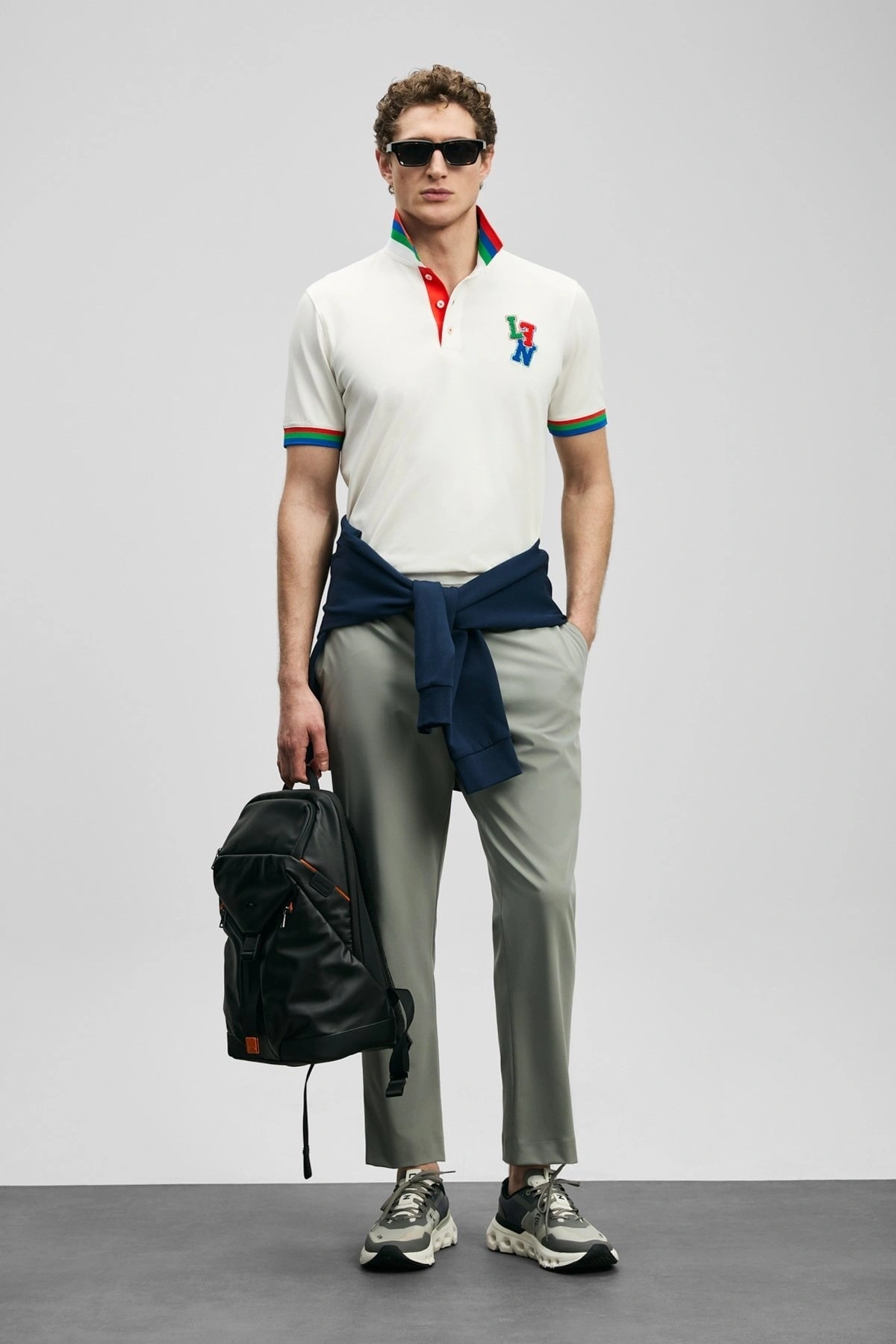 Lufian 111040231 Fun Smart Erkek Polo Tişört Erkek Tişort BEYAZ