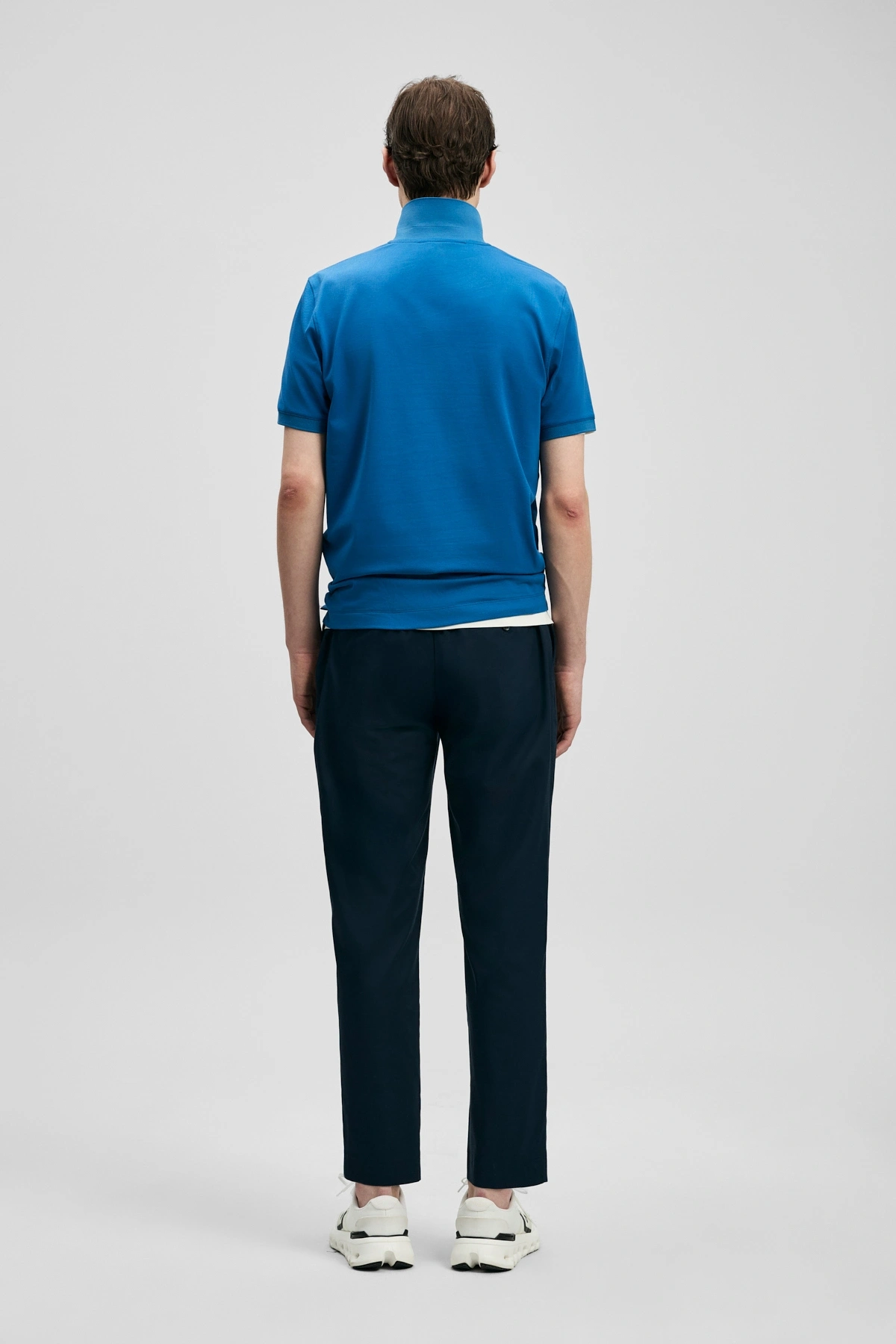 Lufian Carter Smart Erkek Polo Tişört Mavi