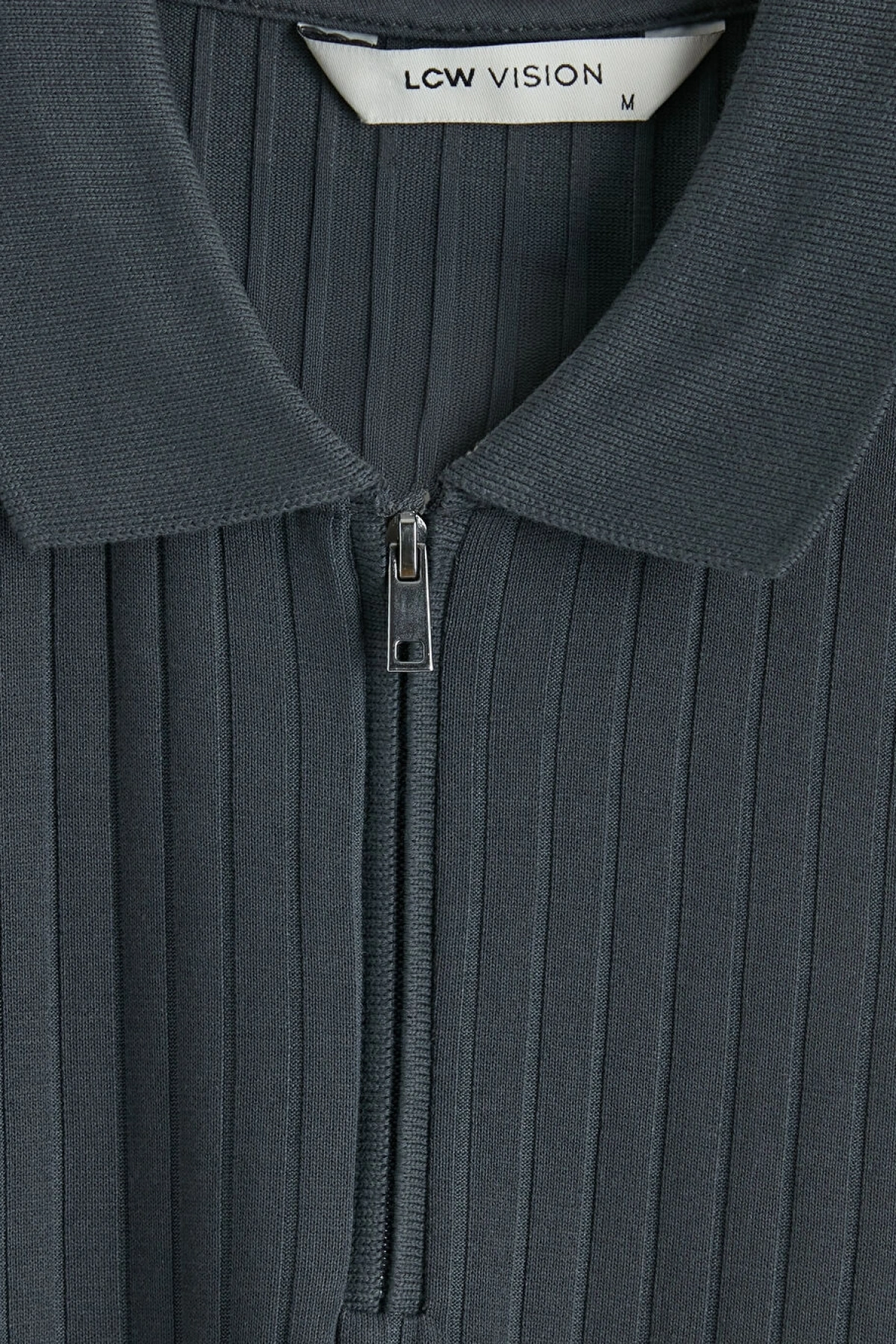 LCW Vision Antrasit Polo Yaka Erkek Tişört