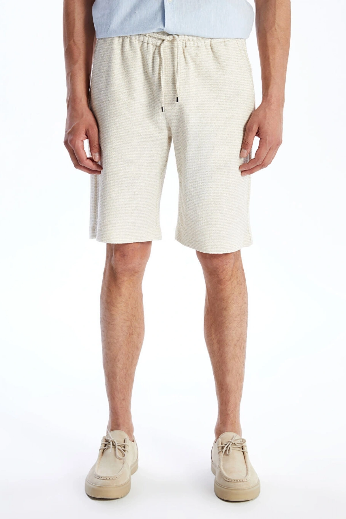 LCW Vision Bej Standart Kalıp Erkek Şort