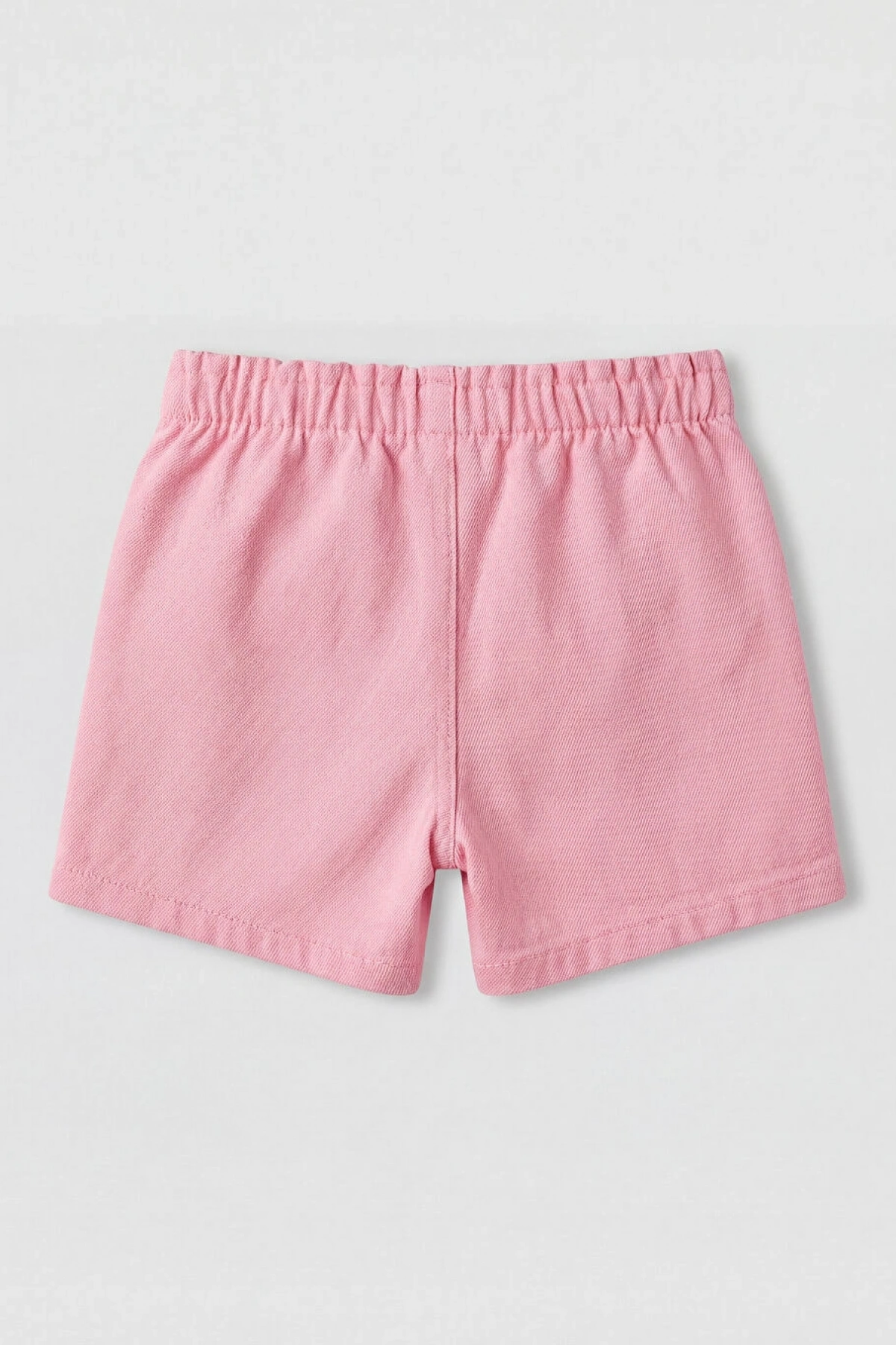 LCW baby Pembe Kız Bebek Gabardin Şort