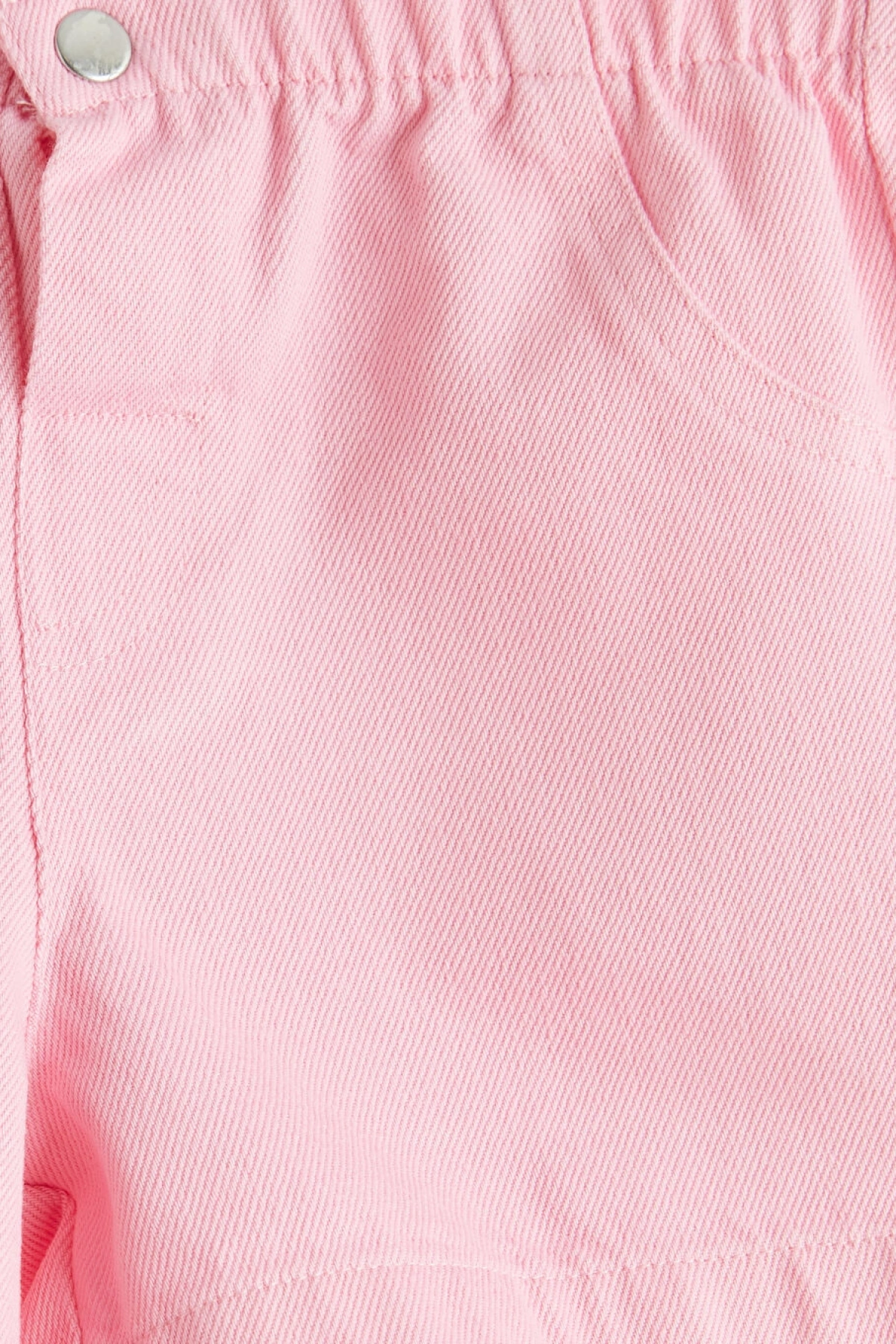 LCW baby Pembe Kız Bebek Gabardin Şort