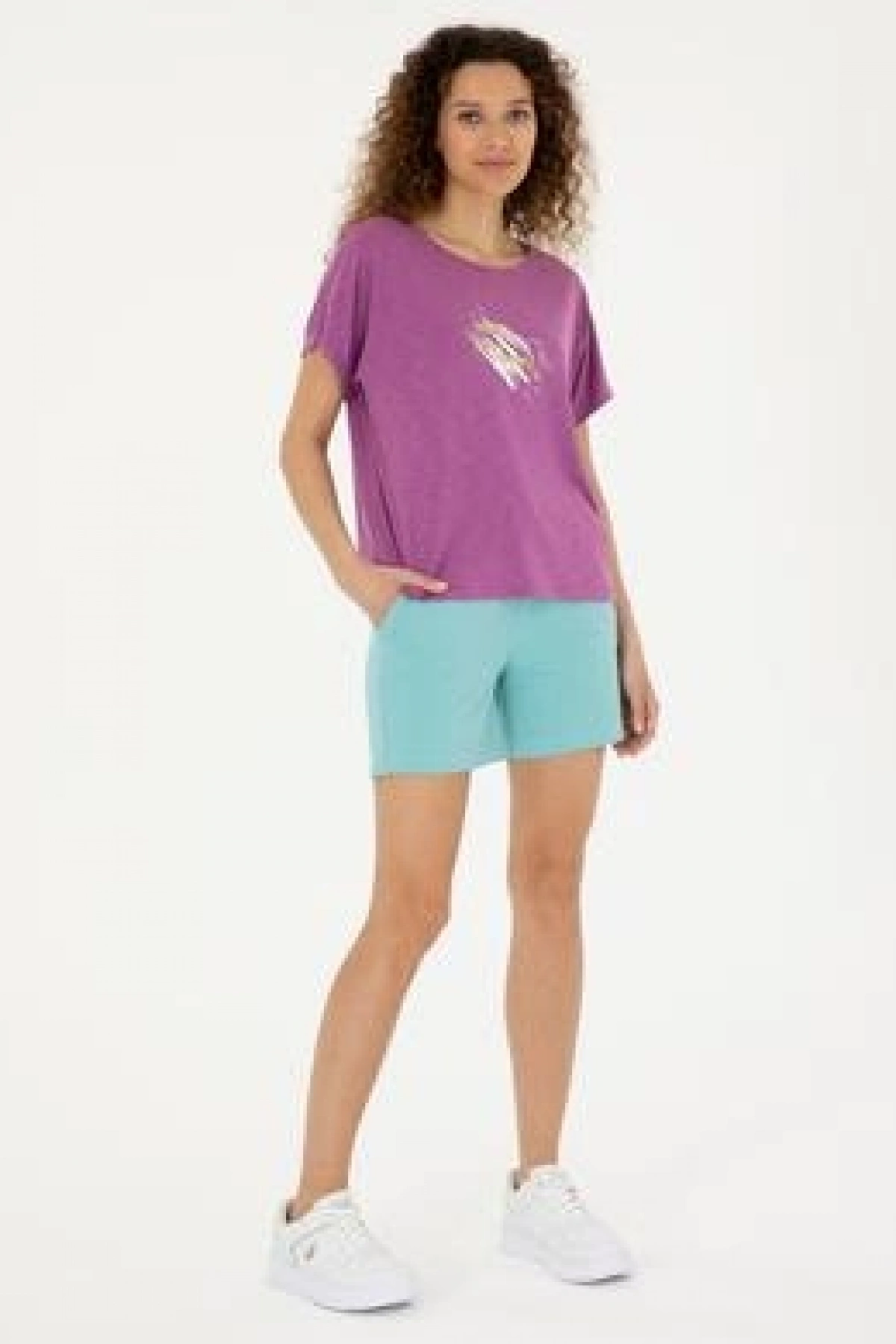 U.S.POLO Kadın Mint Örme Şort