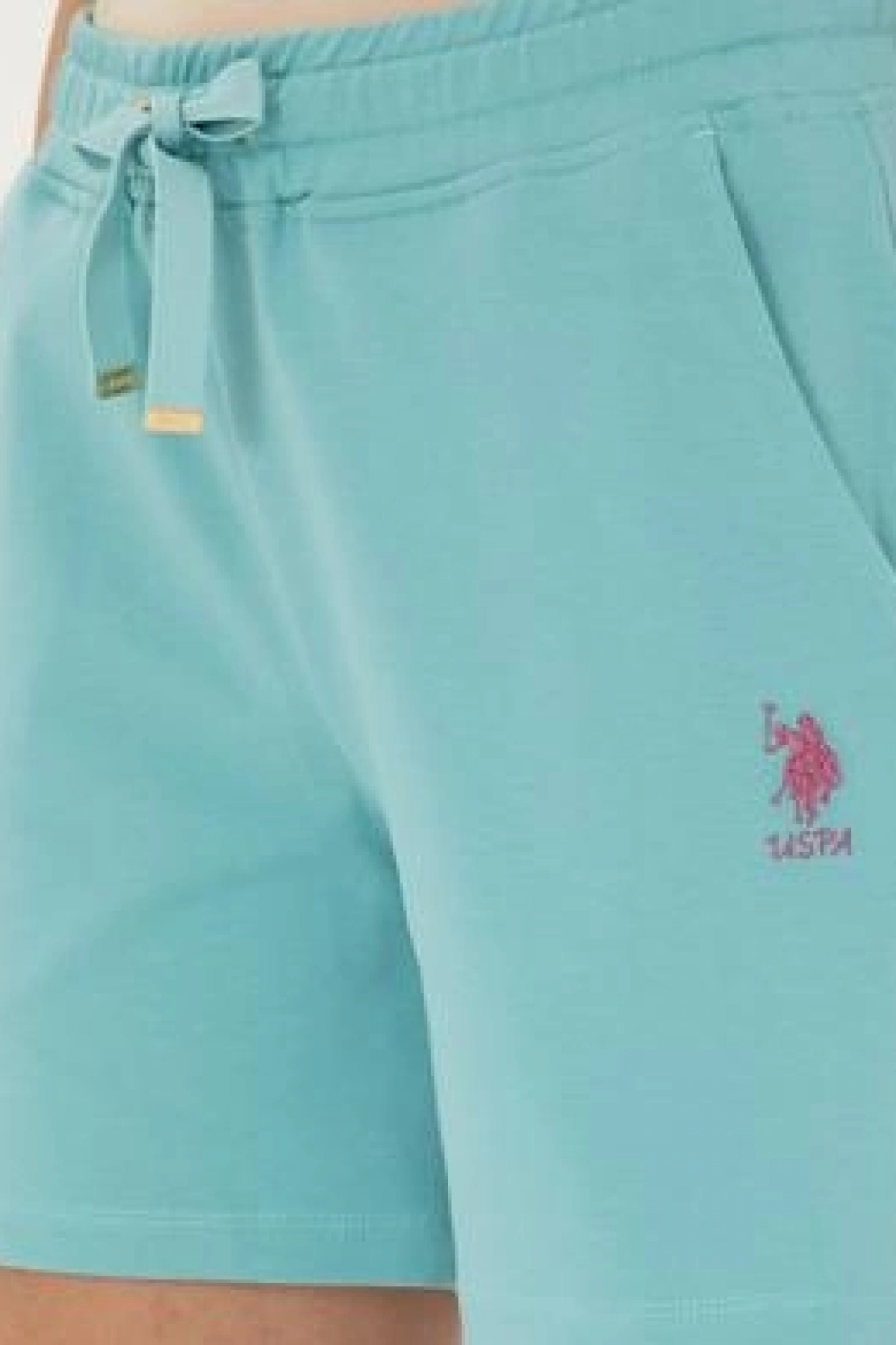 U.S.POLO Kadın Mint Örme Şort