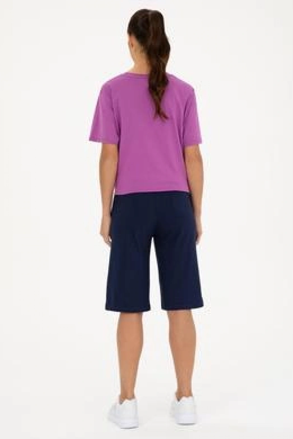 U.S.POLO Kadın Lacivert Örme Şort