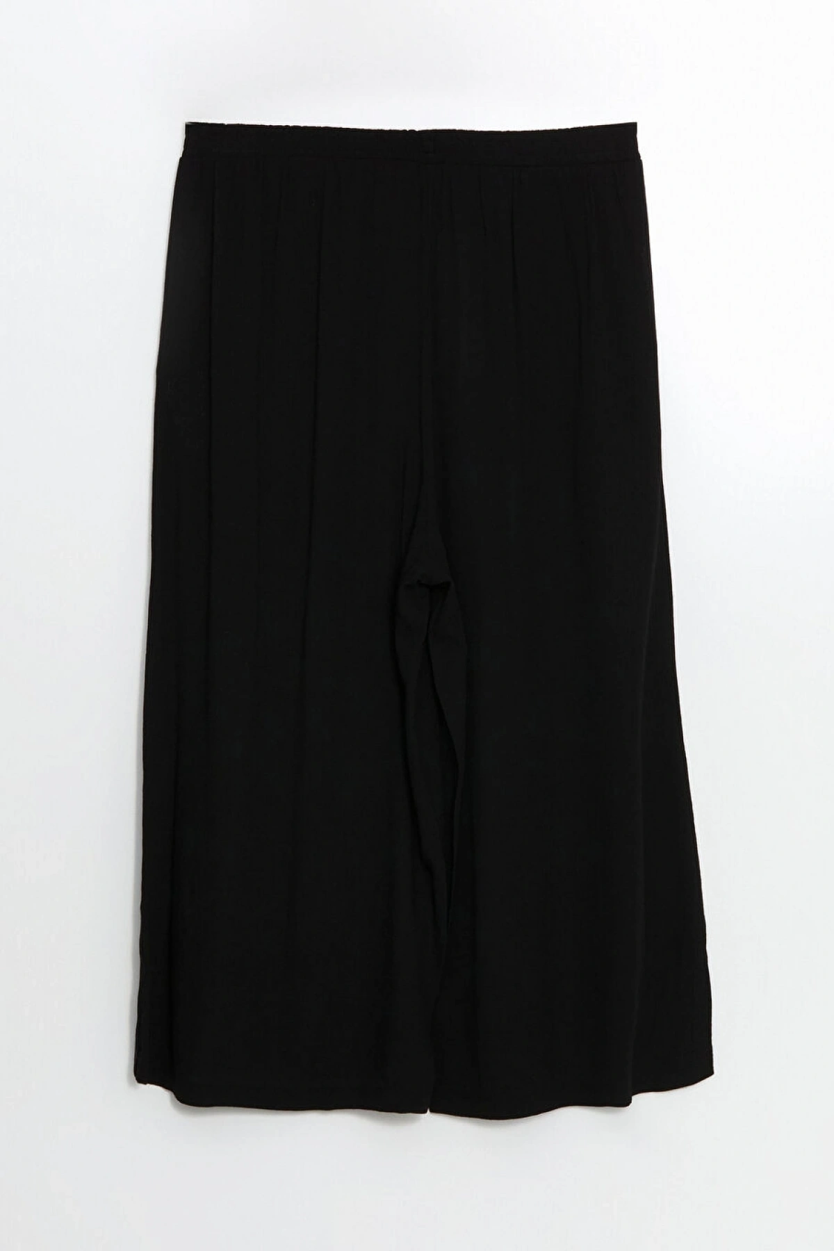 LCWAIKIKI Classic Siyah Beli Lastikli Kadın Kapri