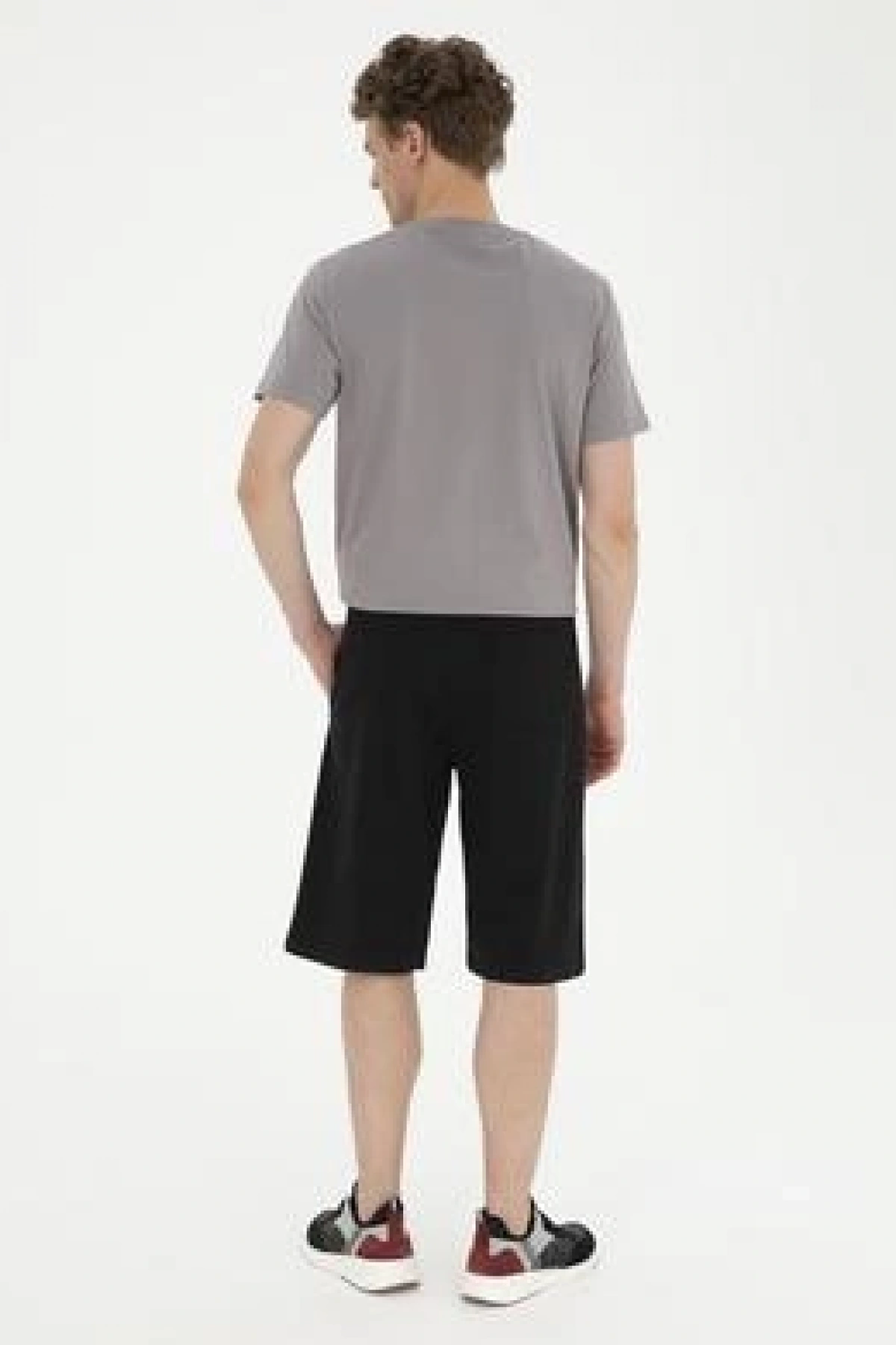 U.S.POLO Erkek Siyah Örme Şort