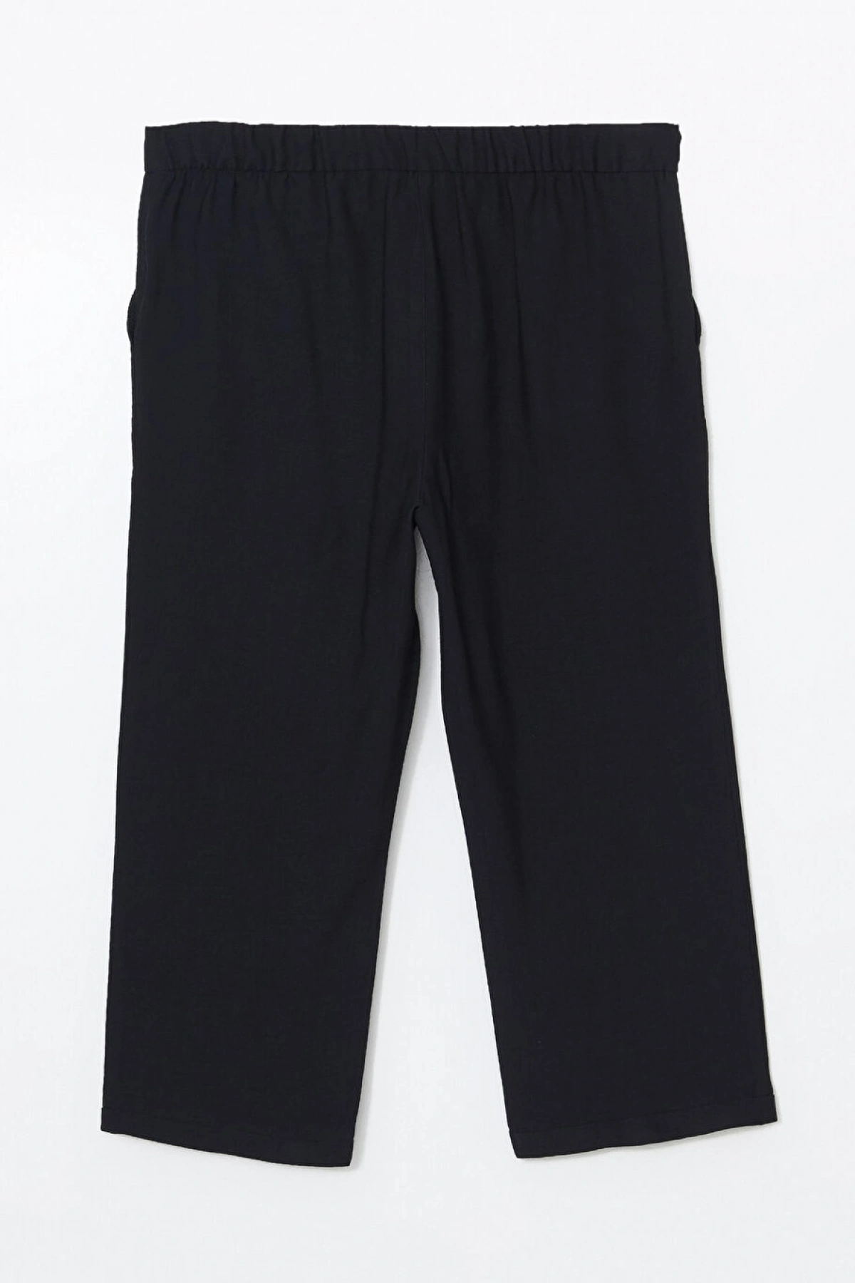 LCW Grace Siyah Beli Lastikli Kadın Kapri