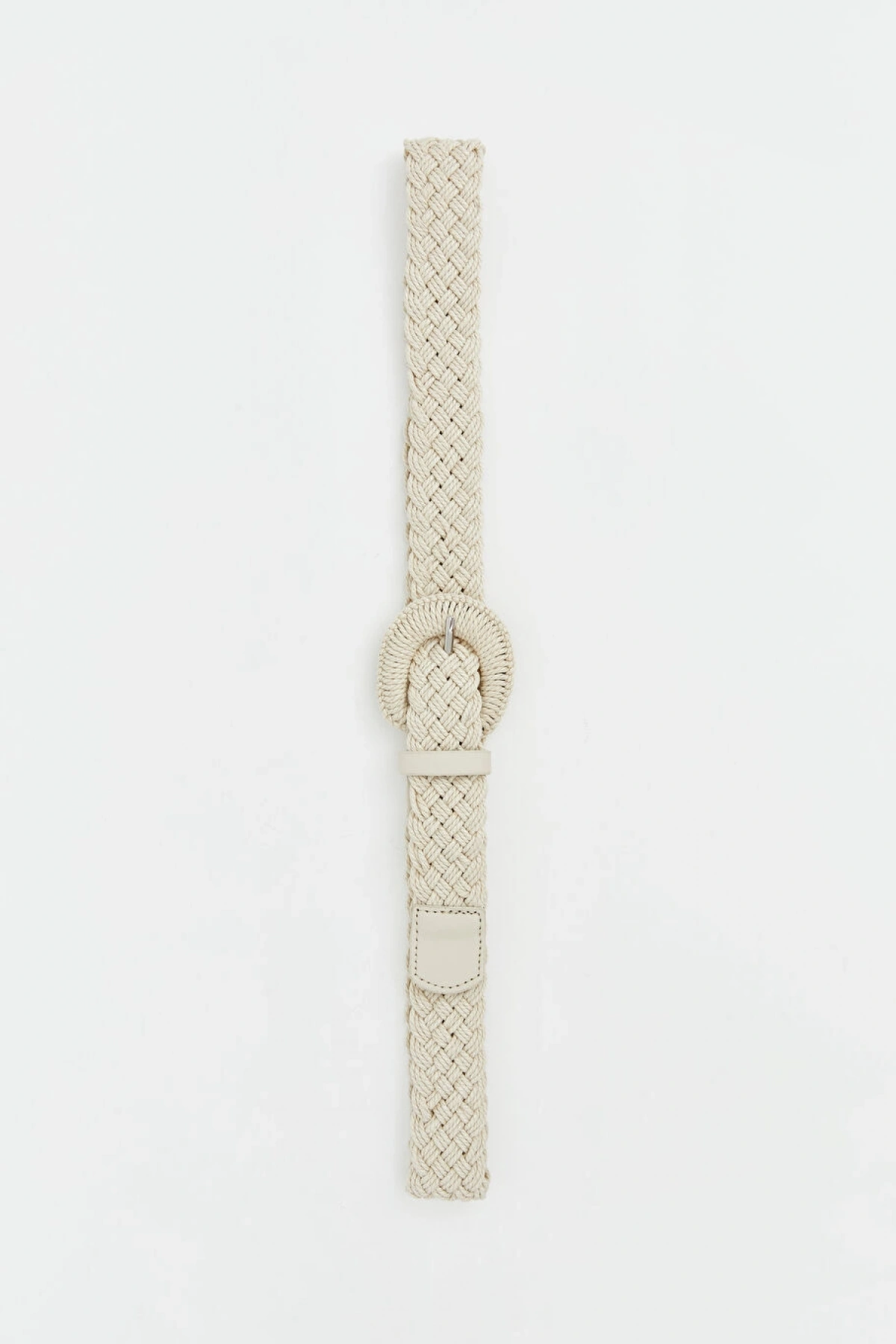 LCW ACCESSORIES Ekru Hasır Örgü Kadın Kemer