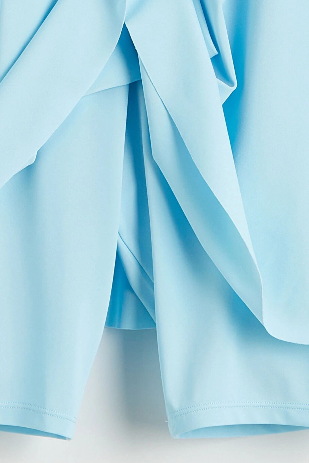 LCW Kids Mavi Baskılı Kız Çocuk Mayo