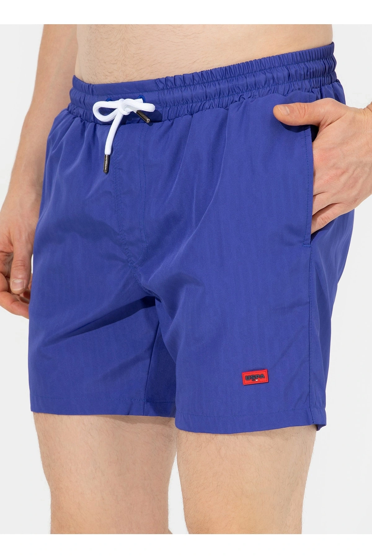 U.S. Polo Assn. Mavi Erkek Şort Mayo Sant