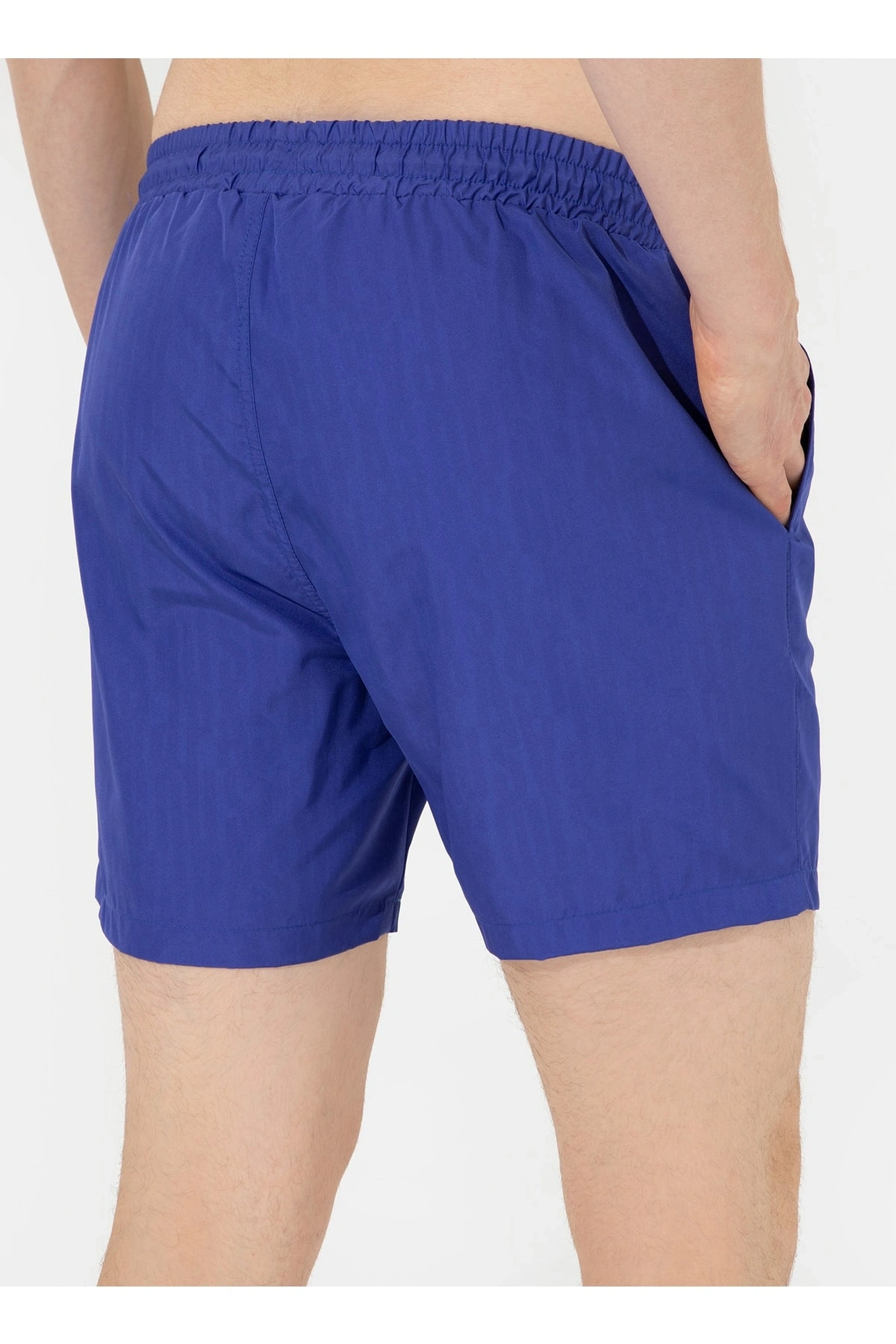 U.S. Polo Assn. Mavi Erkek Şort Mayo Sant