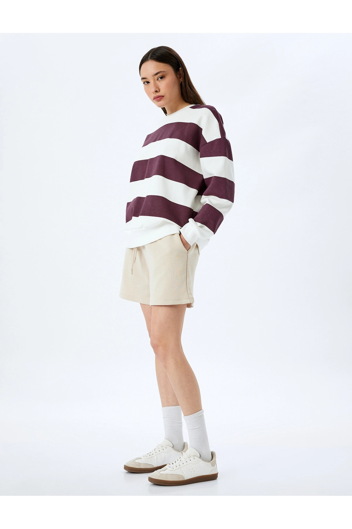 Koton Bej Kadın Şort