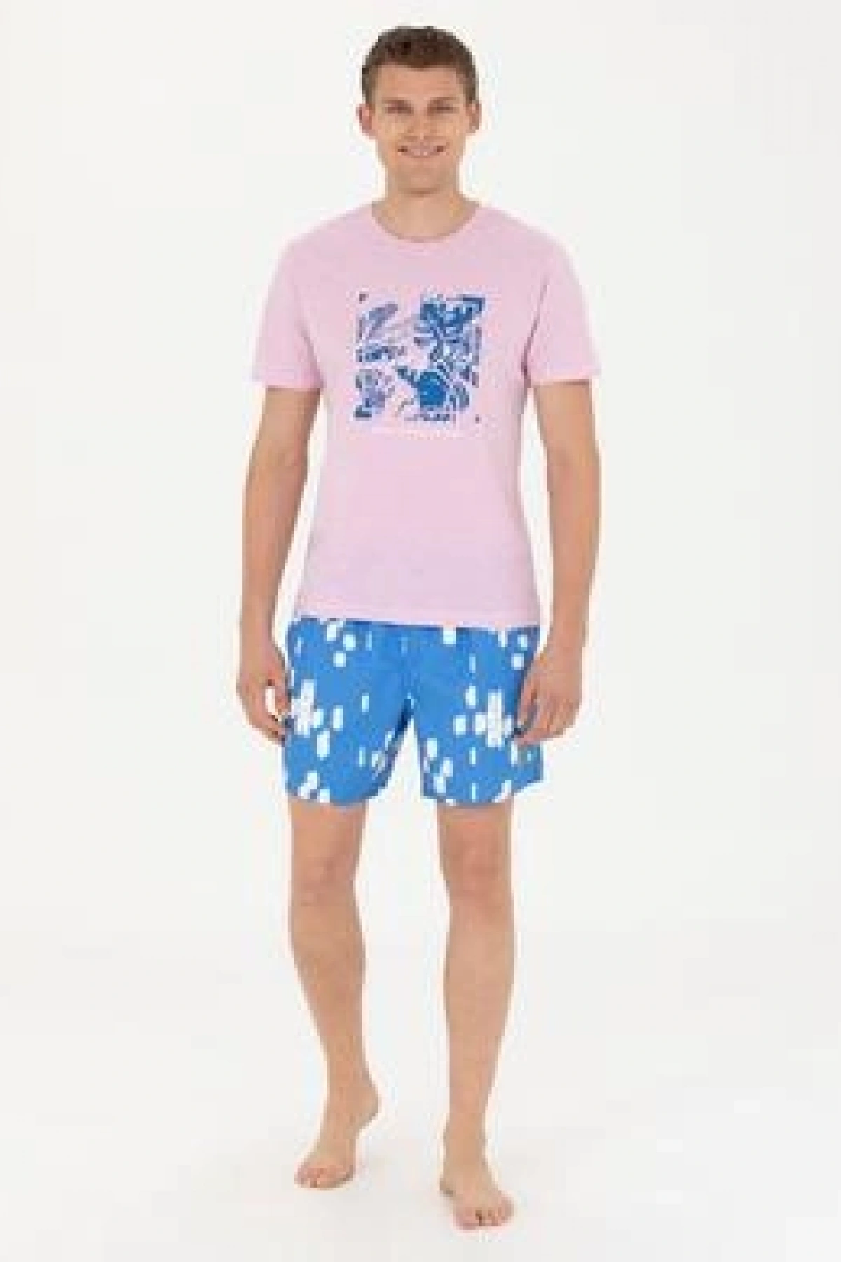 U.S.POLO Erkek Saks Deniz Şortu