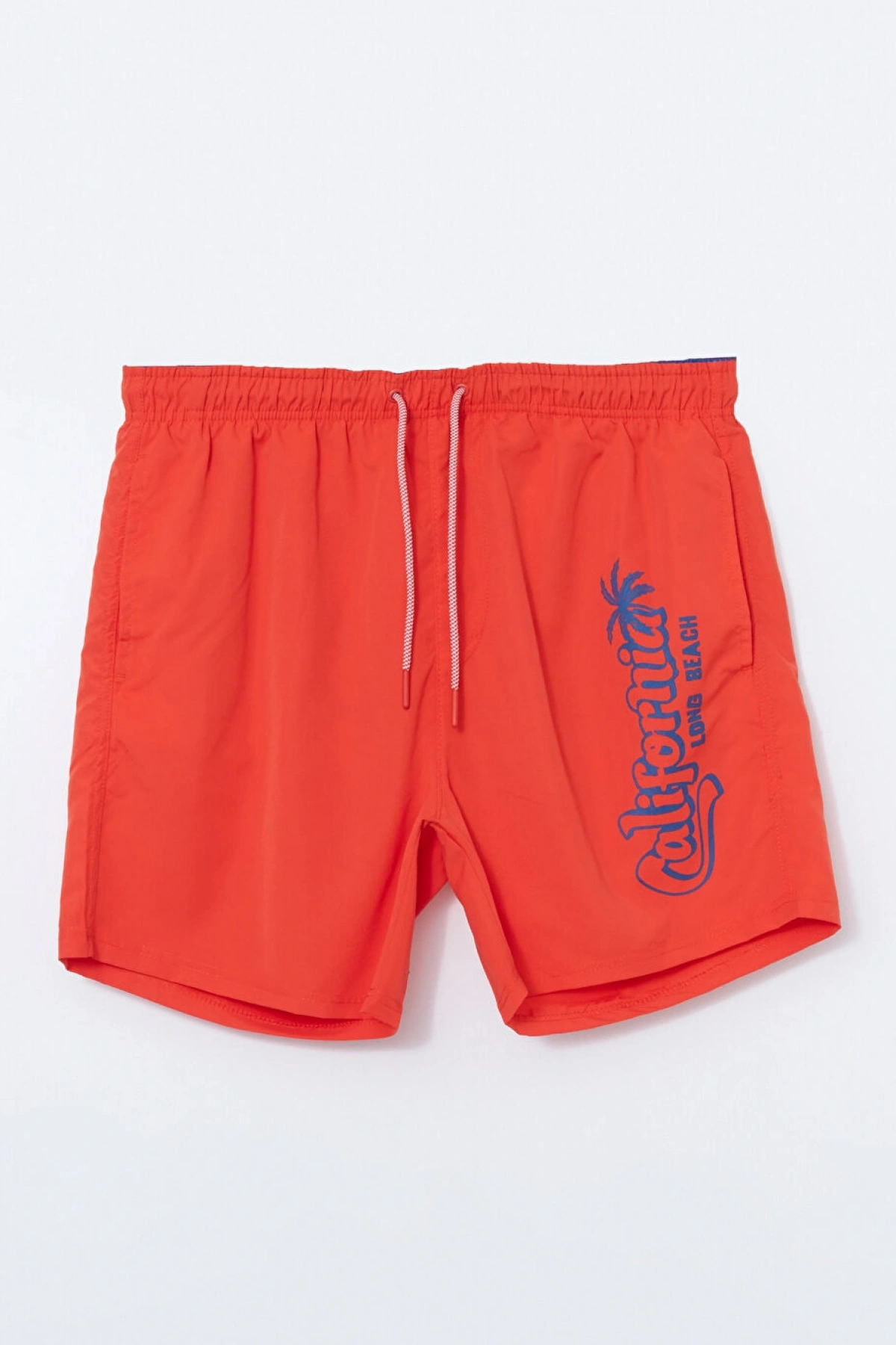 XSIDE Kısa Boy Baskılı Erkek Deniz Şortu