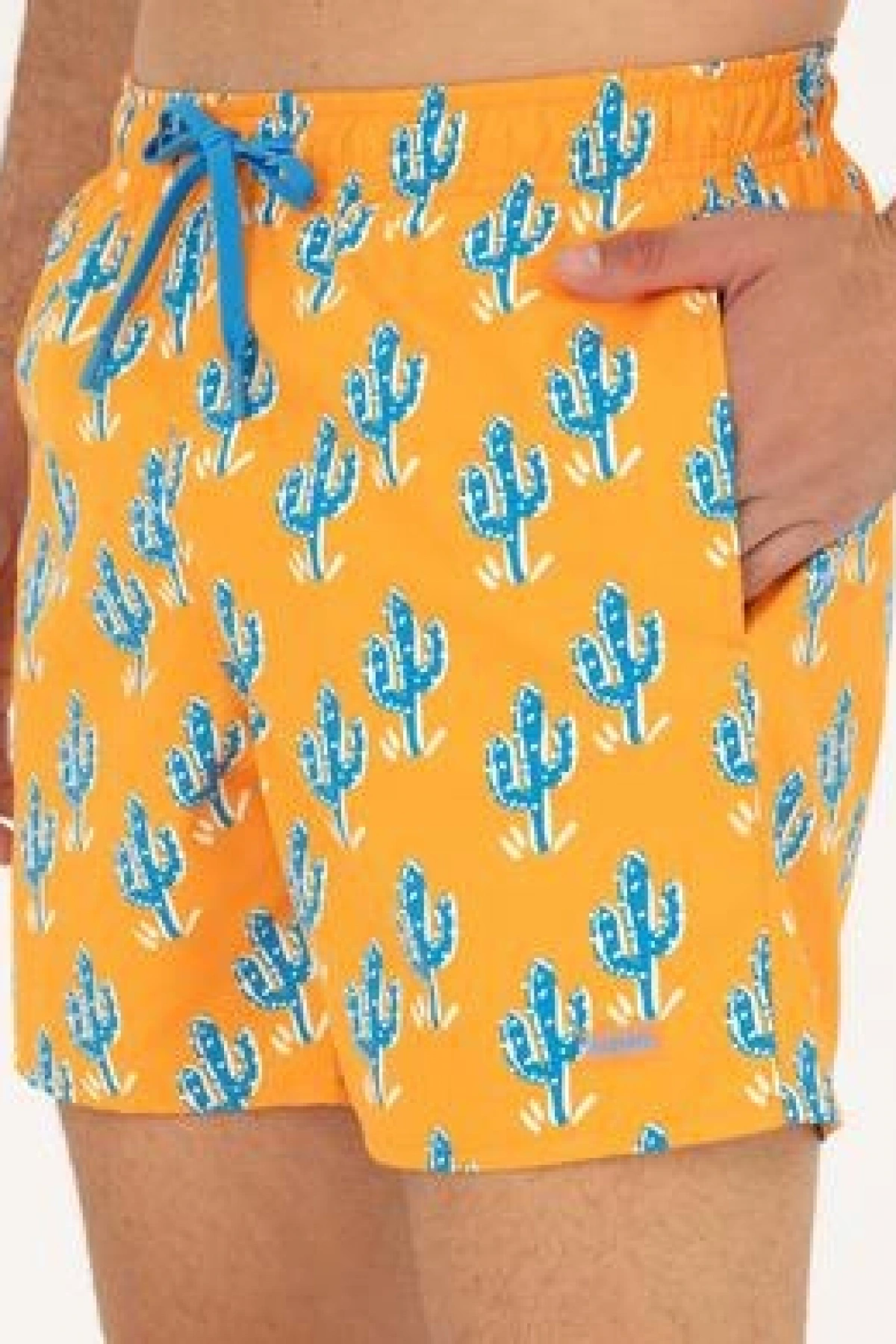 U.S.POLO Erkek Turuncu Deniz Şortu